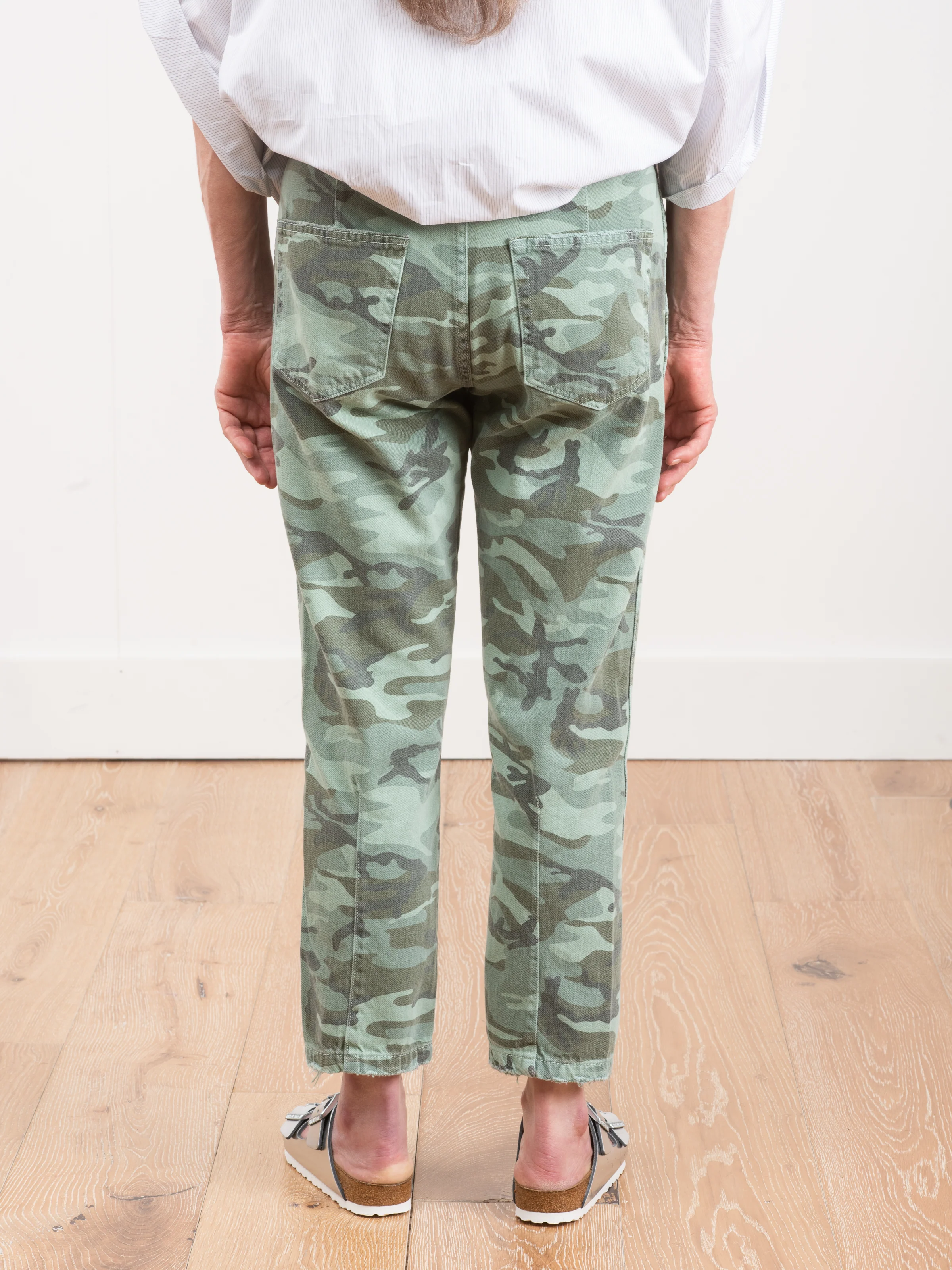 slouch trouser - spring camo - Image 6