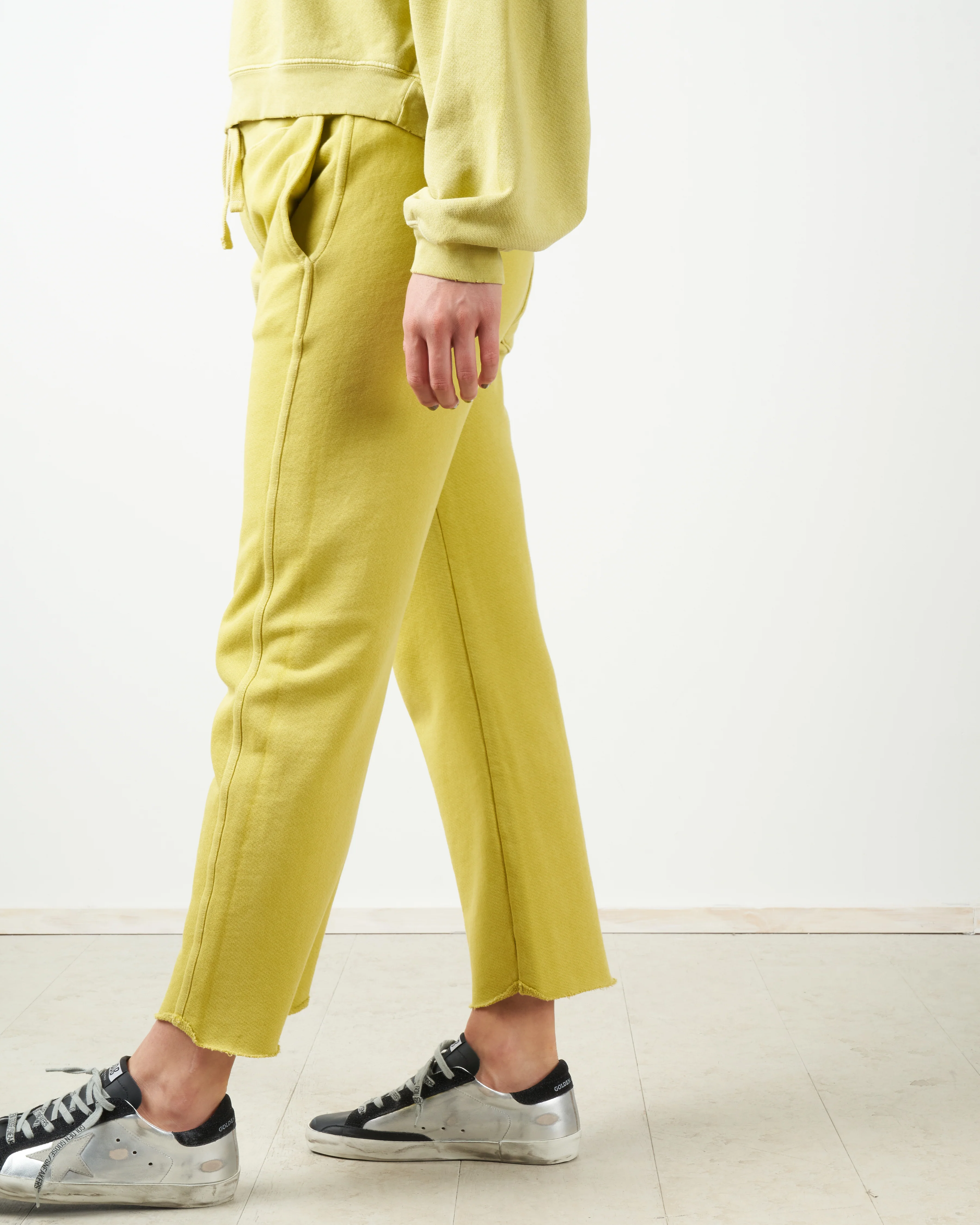 straight leg sweatpant - citronella - Image 2