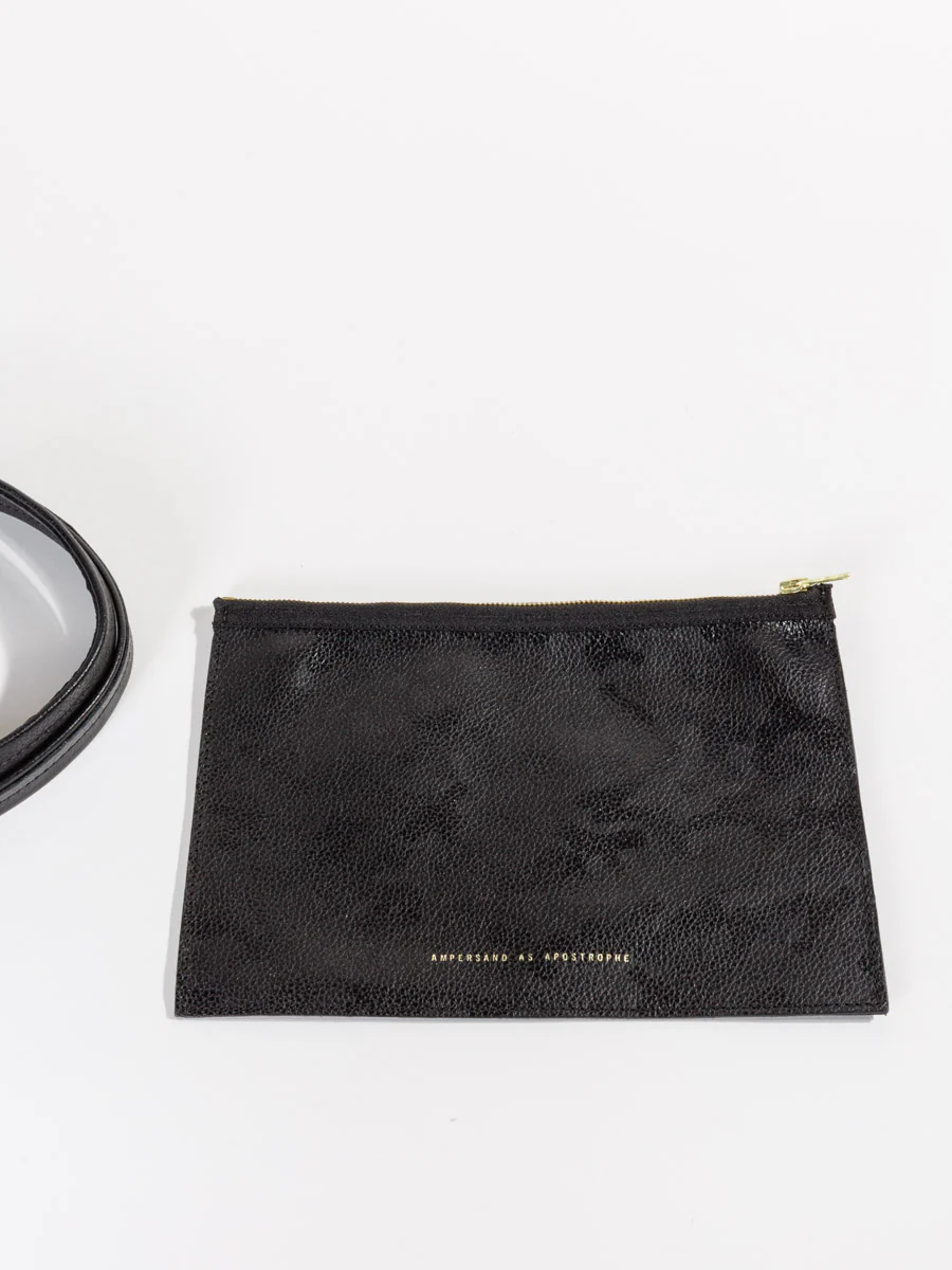 sideways tote - black camo - Image 8
