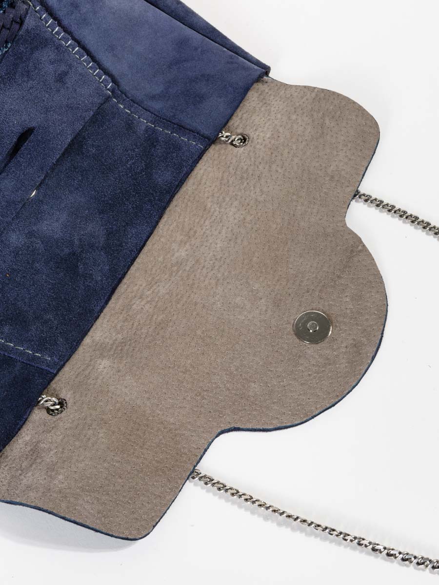 loafer clutch - navy blue - Image 5