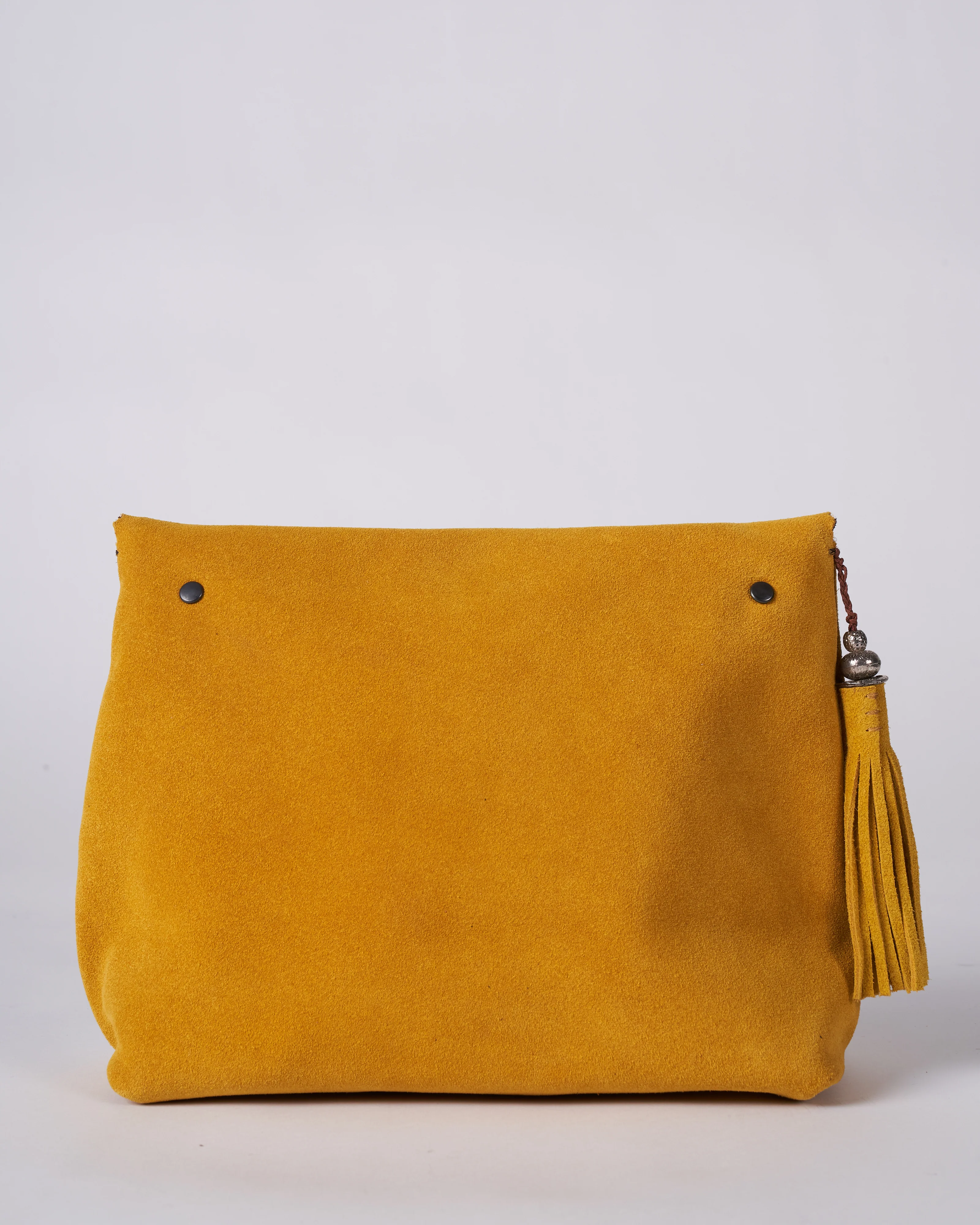 reversible bag - mustard/tobacco - Image 2
