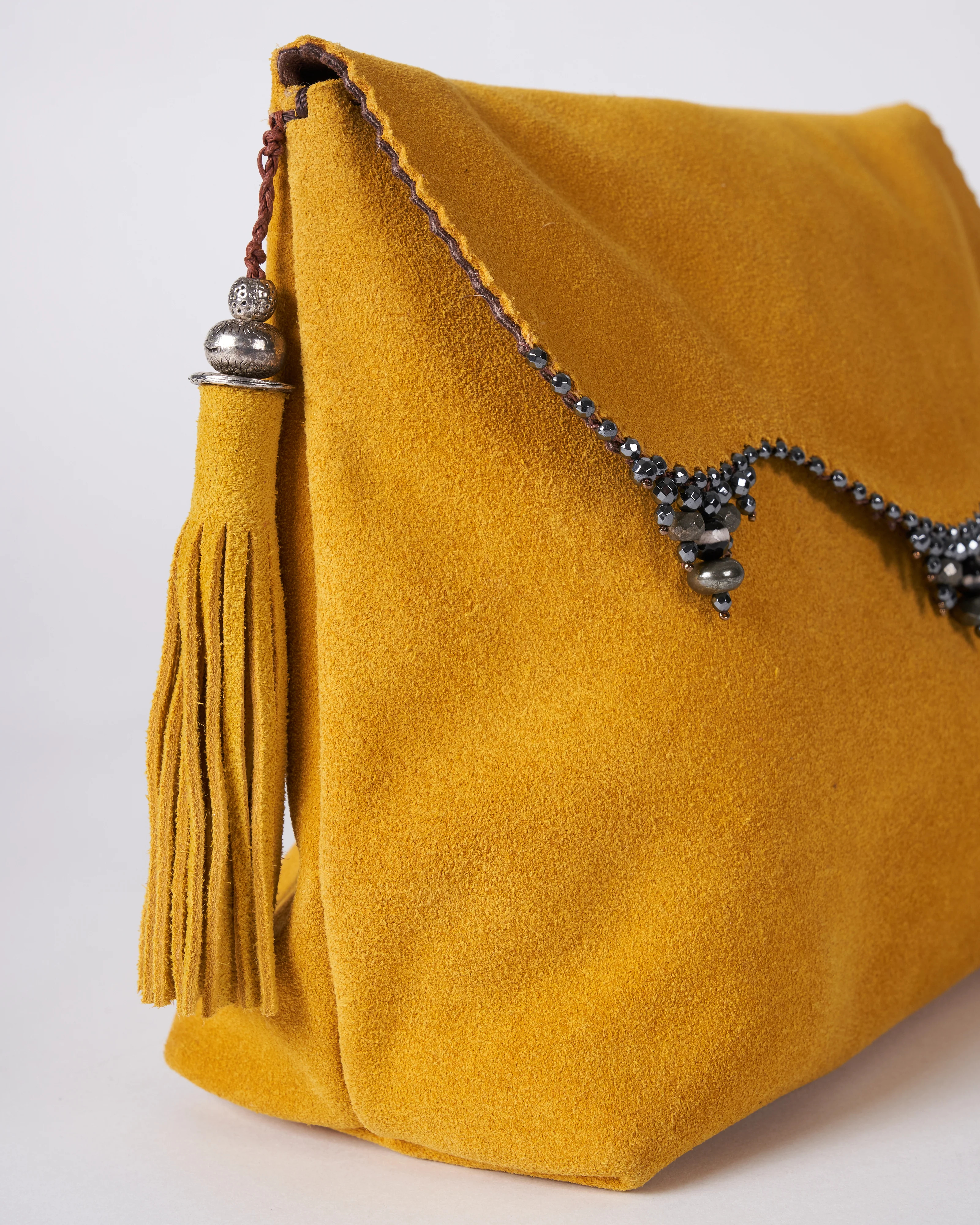 reversible bag - mustard/tobacco - Image 3