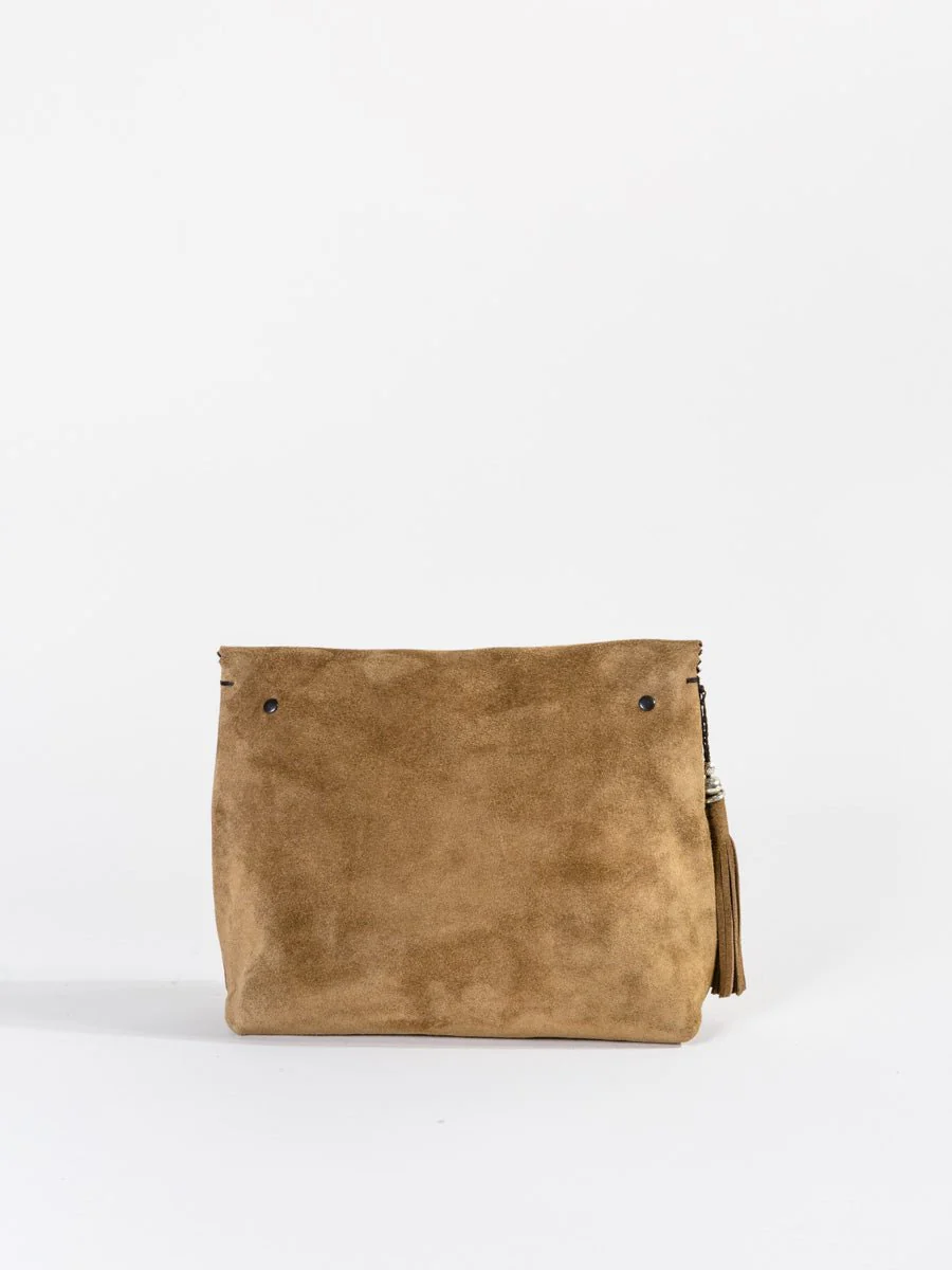 reversible crossbody bag - cognac/black - Image 3