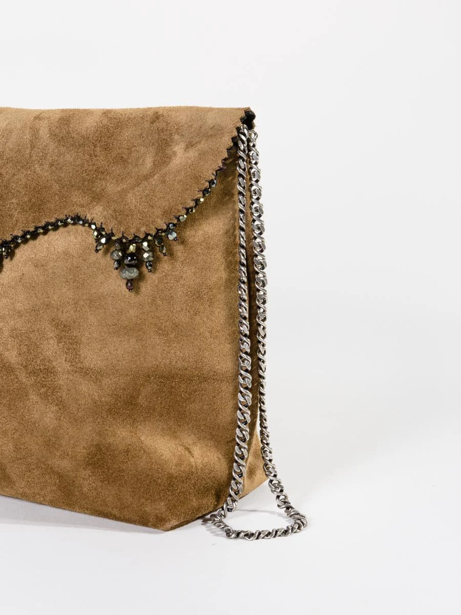 reversible crossbody bag - cognac/black - Image 4