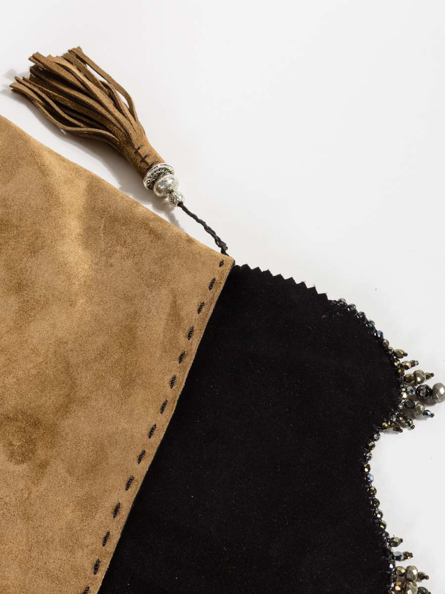 reversible crossbody bag - cognac/black - Image 5