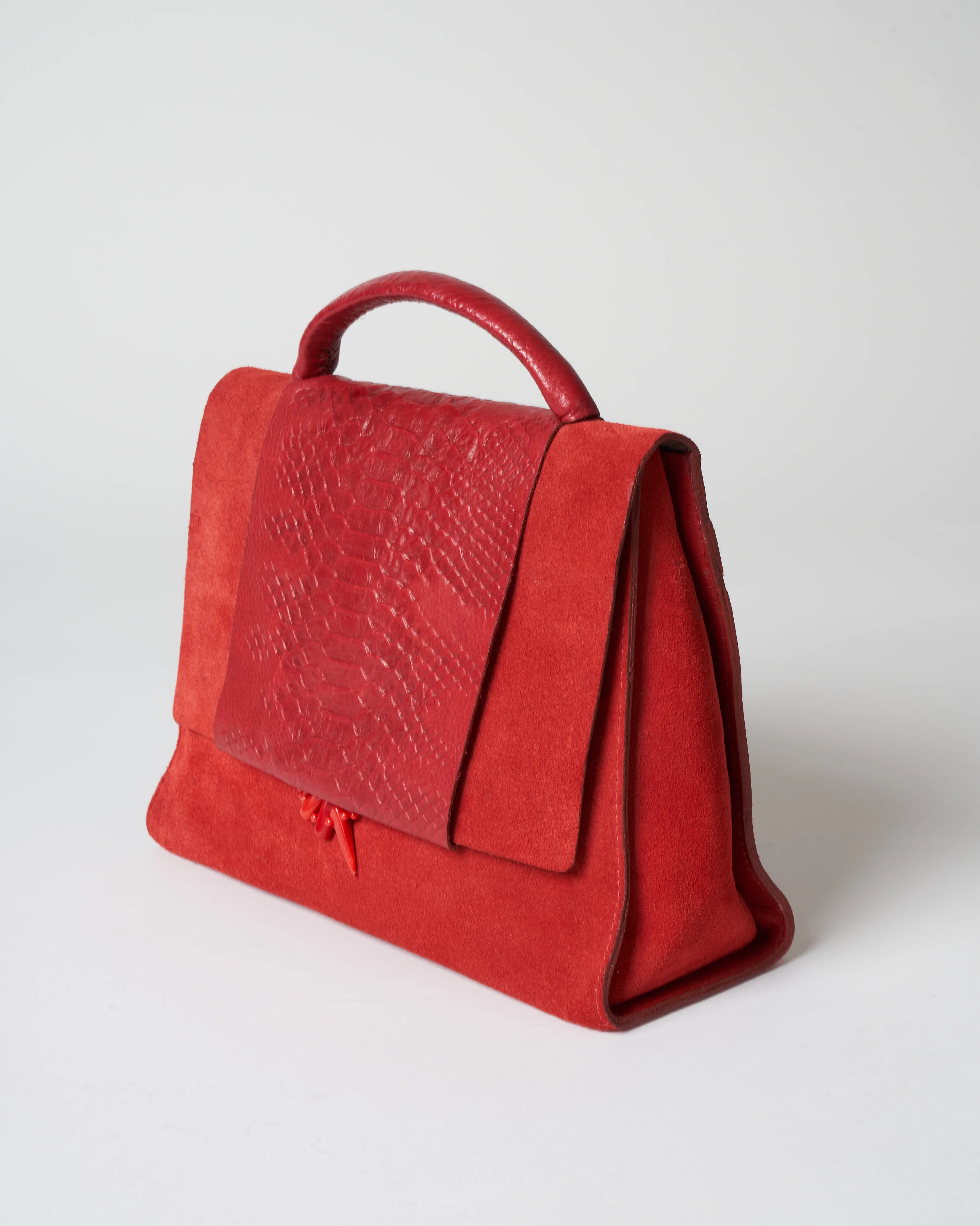 satchel - red - Image 3