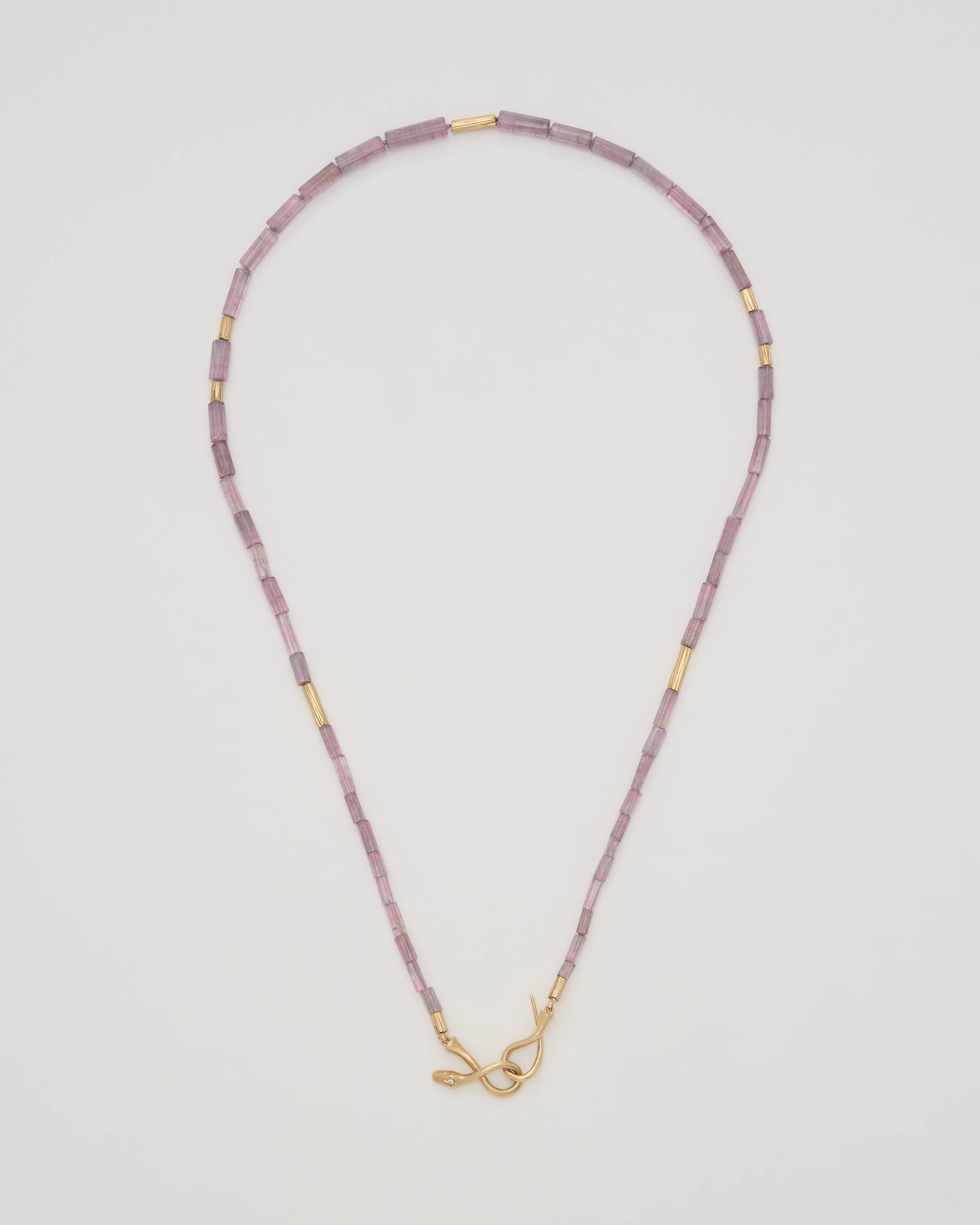 lilac tourmaline boa necklace - Image 5