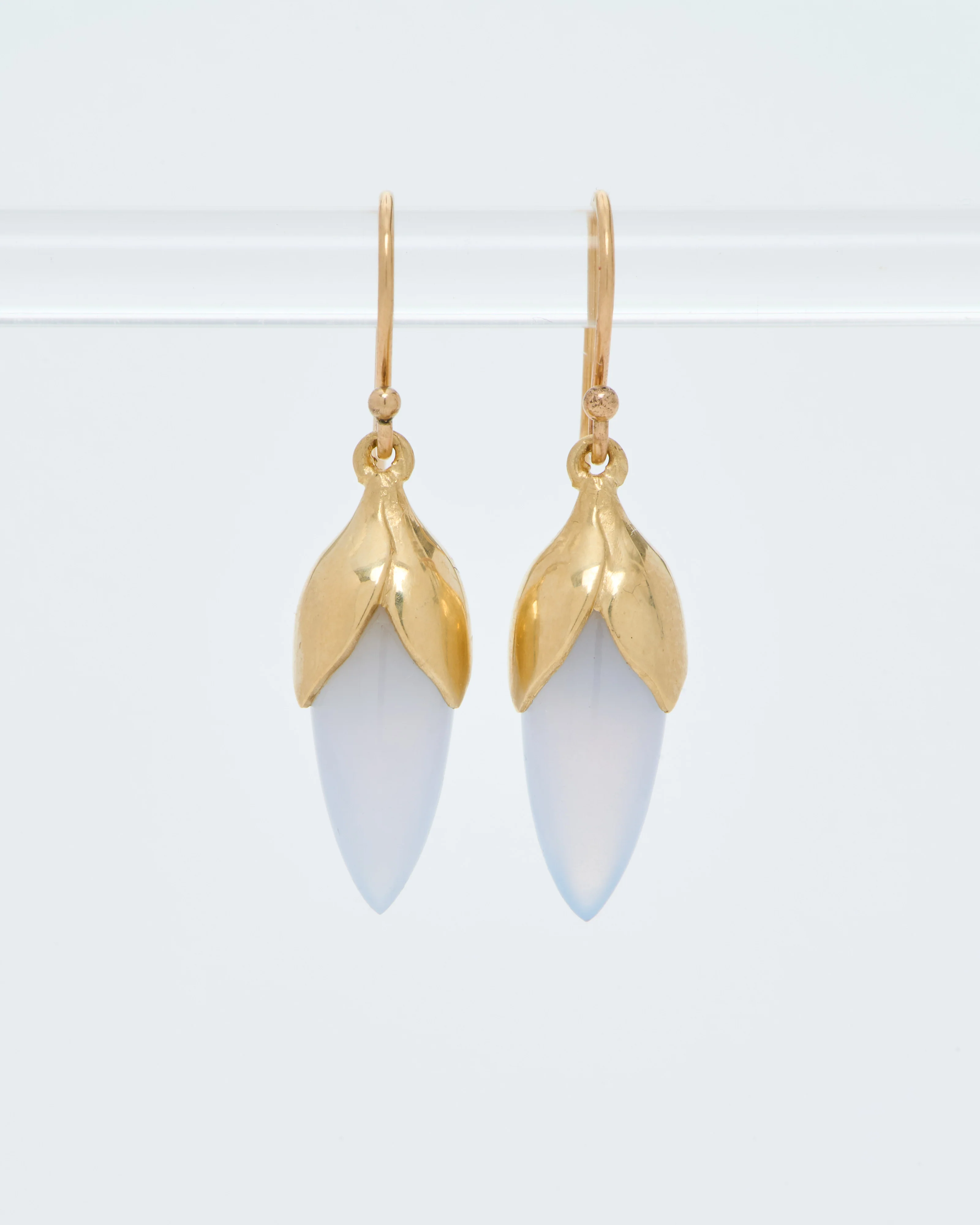 long bud drop earrings - Image 5