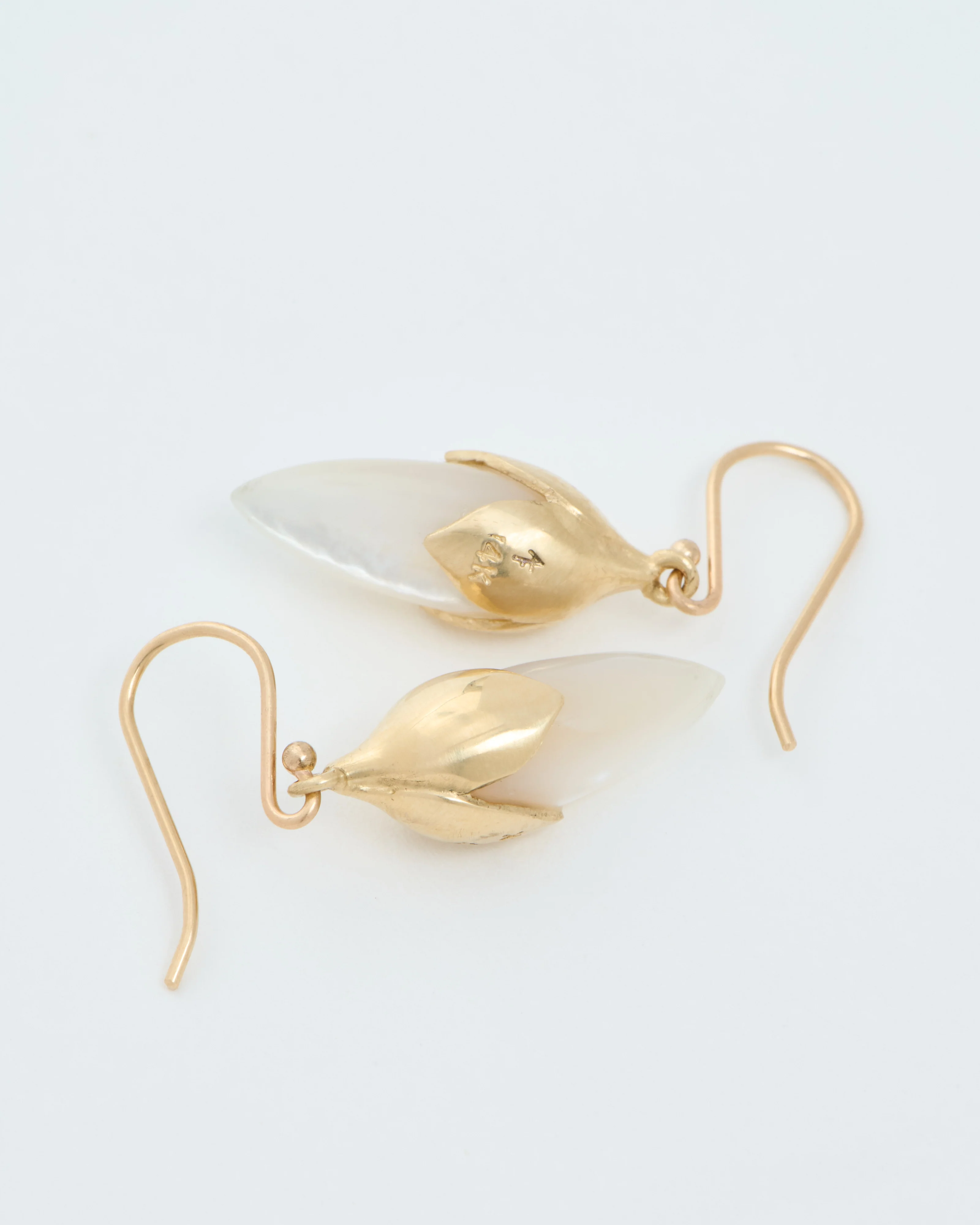 long bud drop earrings - Image 3