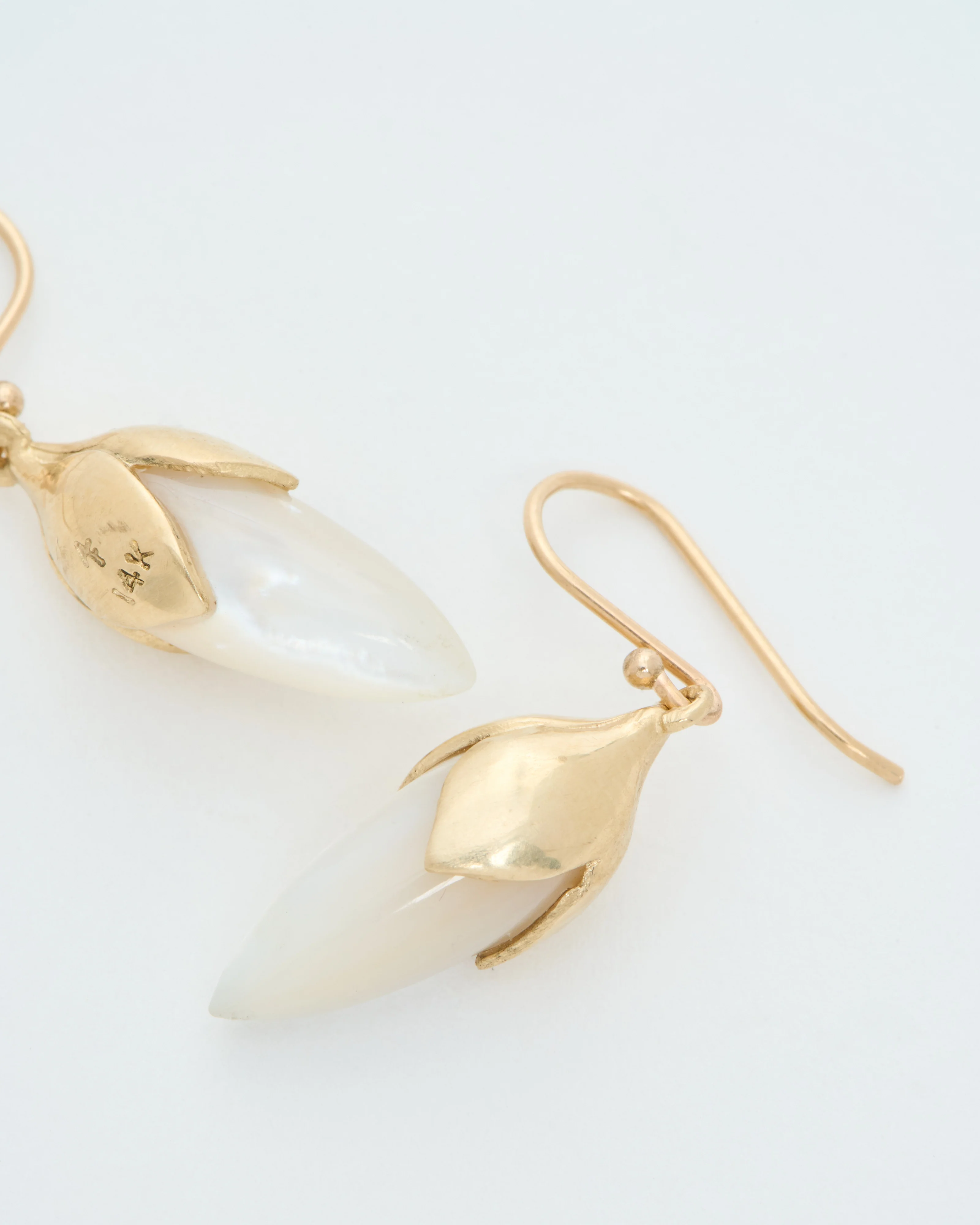 long bud drop earrings - Image 4
