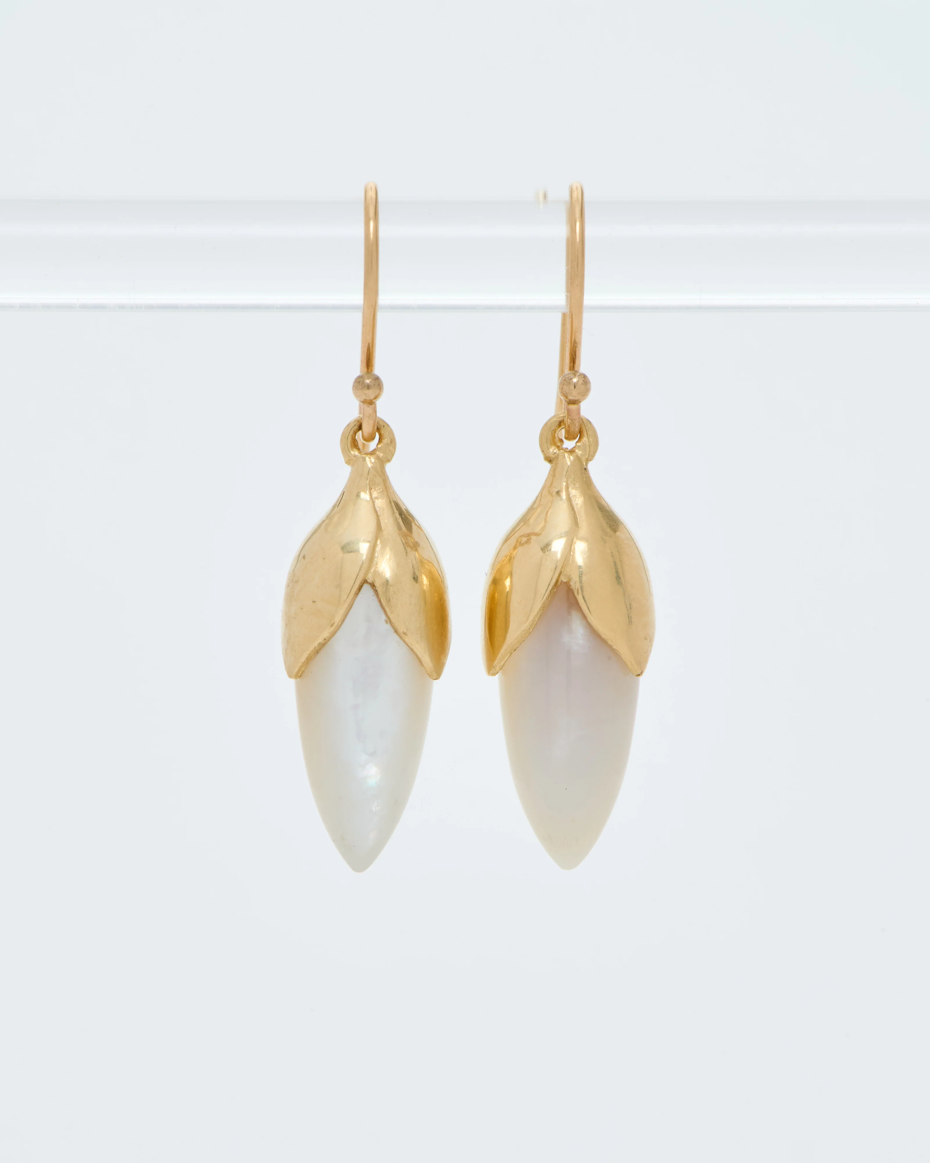 long bud drop earrings - Image 5