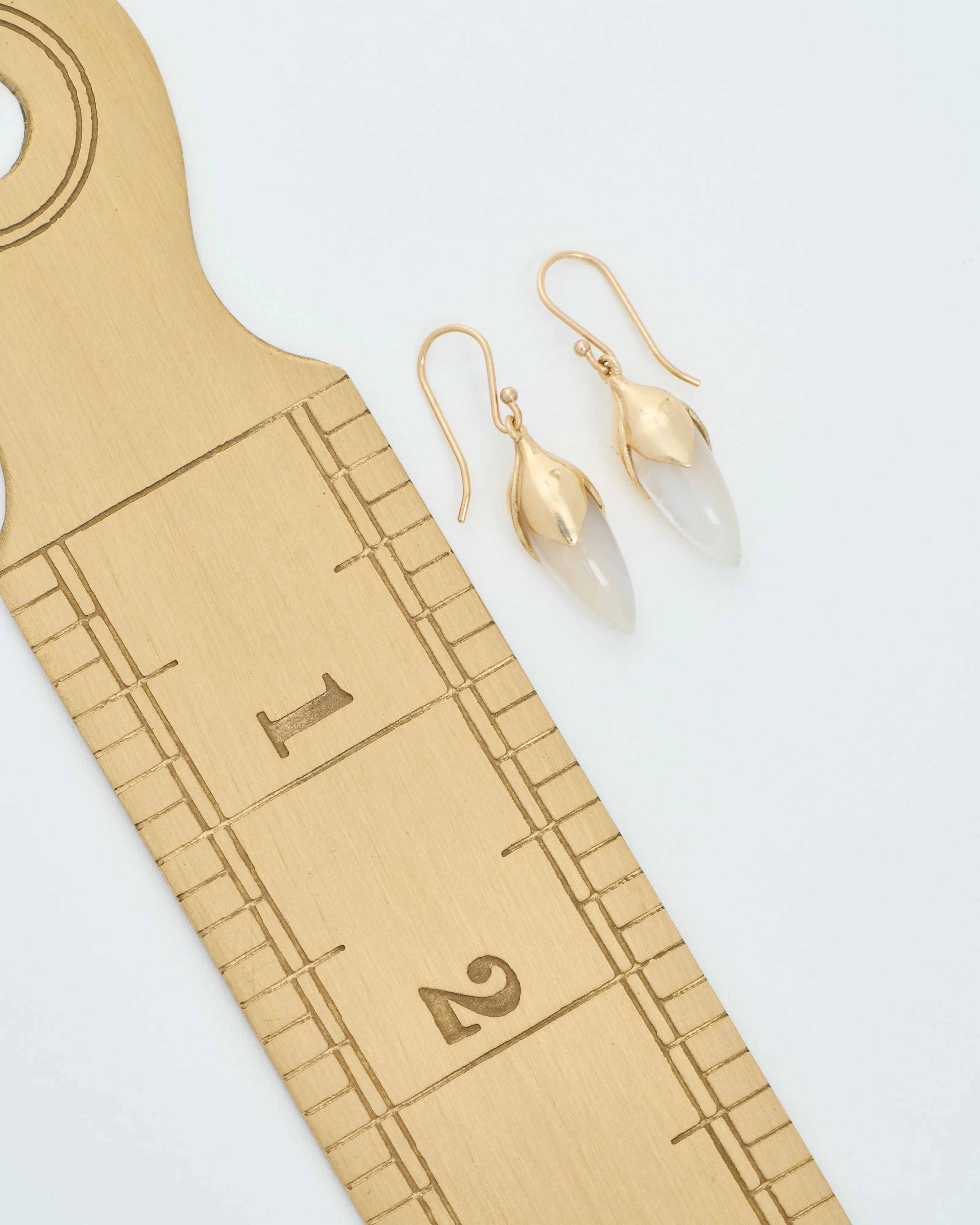 long bud drop earrings - Image 8