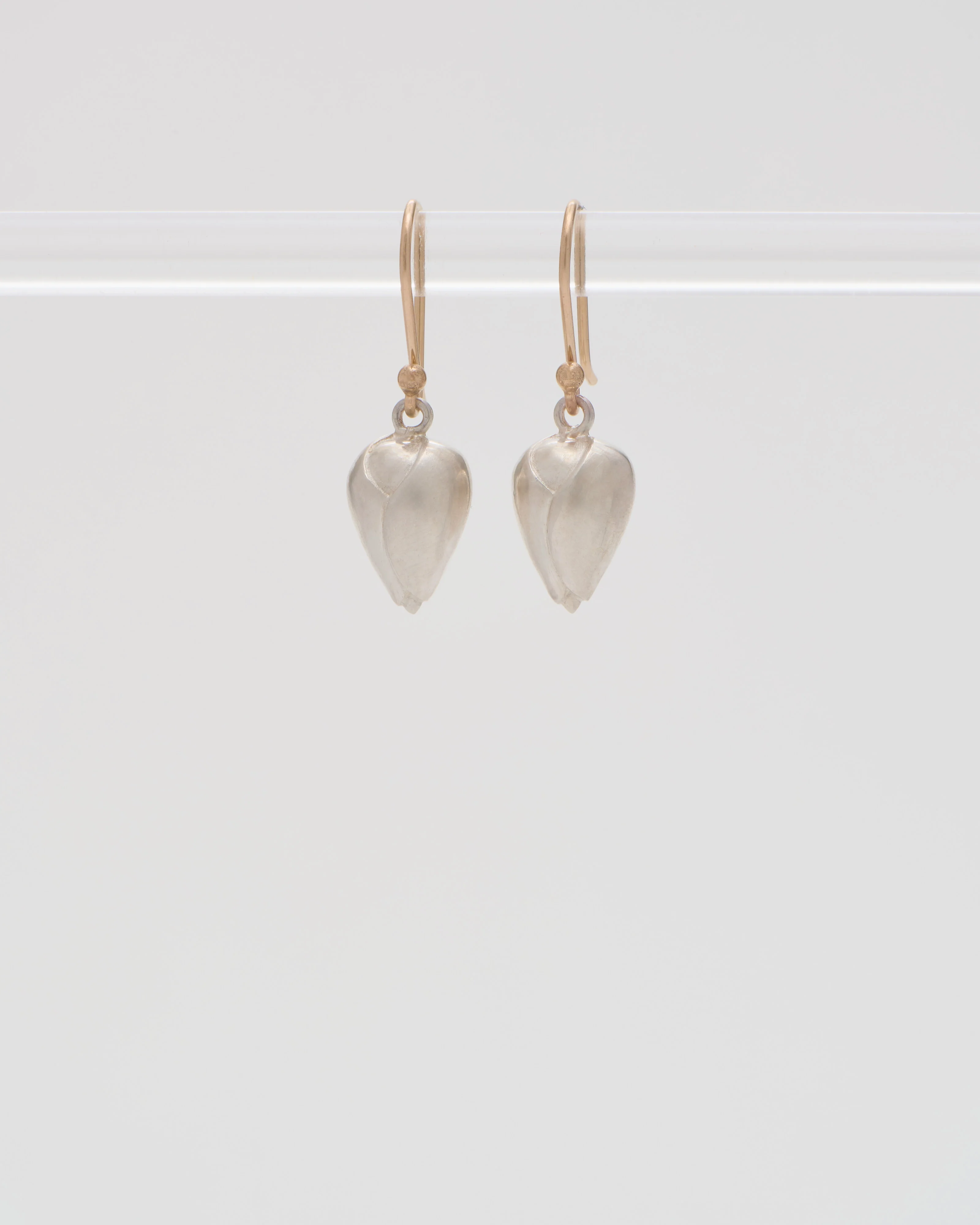 rose bud earrings - Image 3