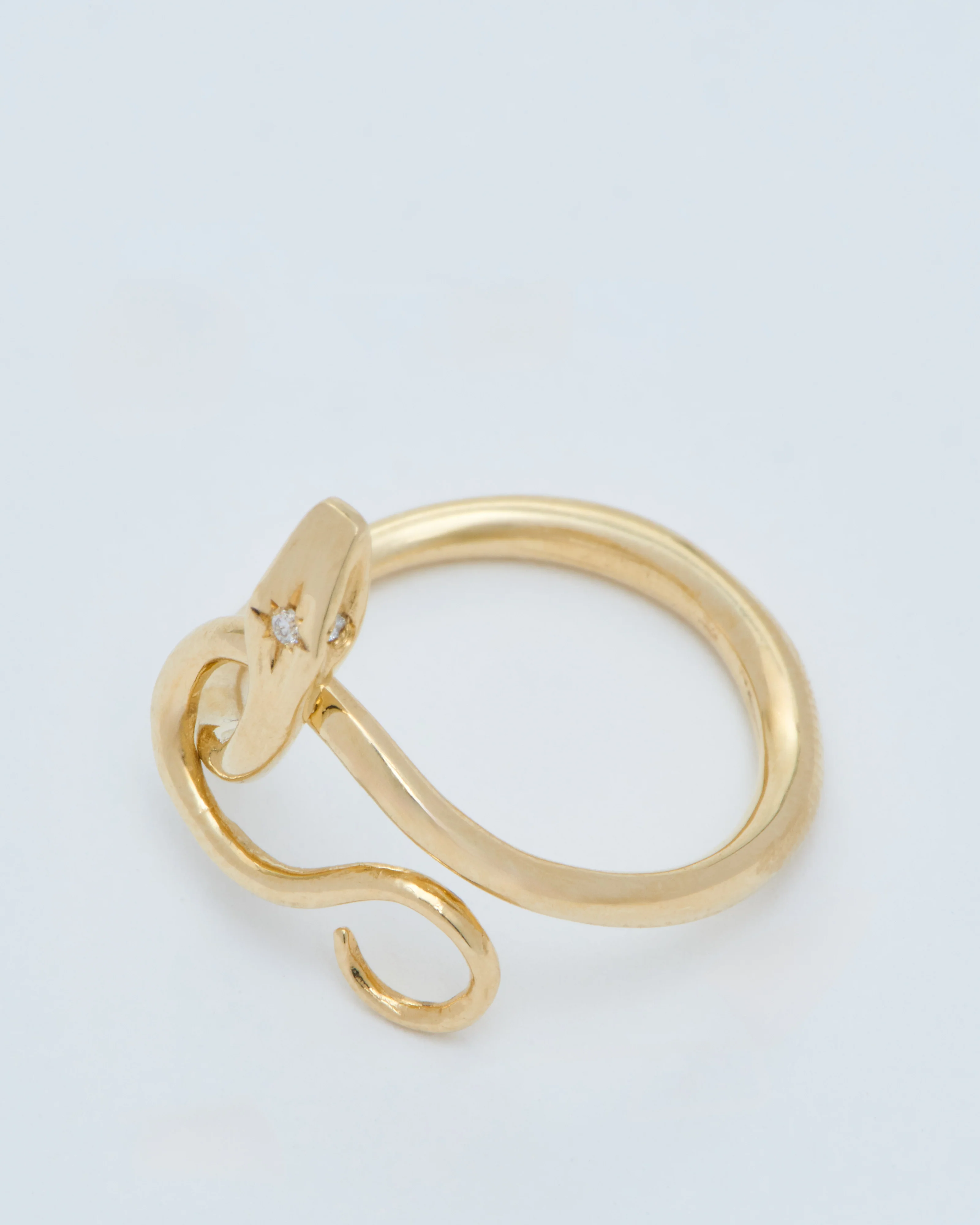 serpent ring with diamonds - Image 5