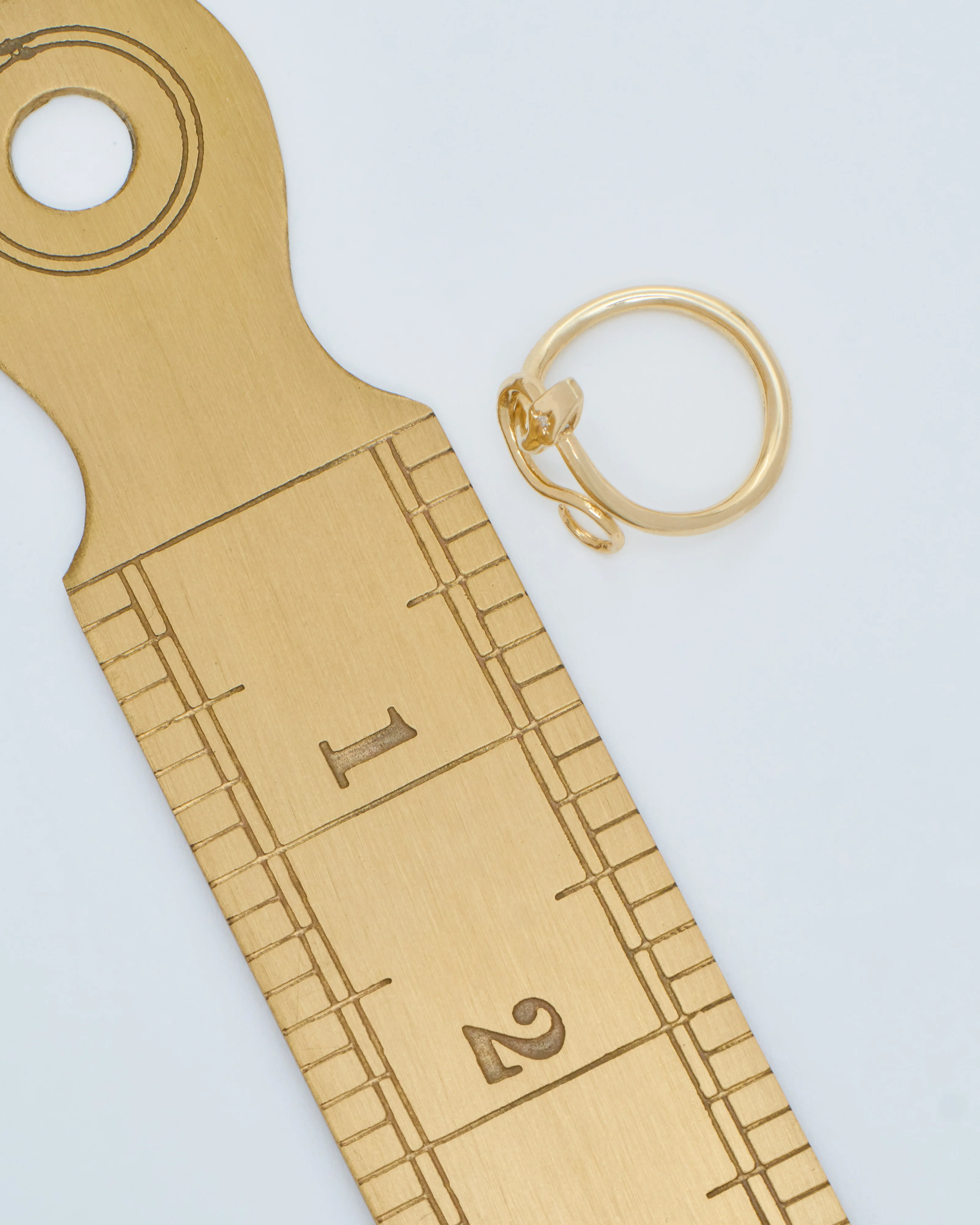serpent ring with diamonds - Image 7