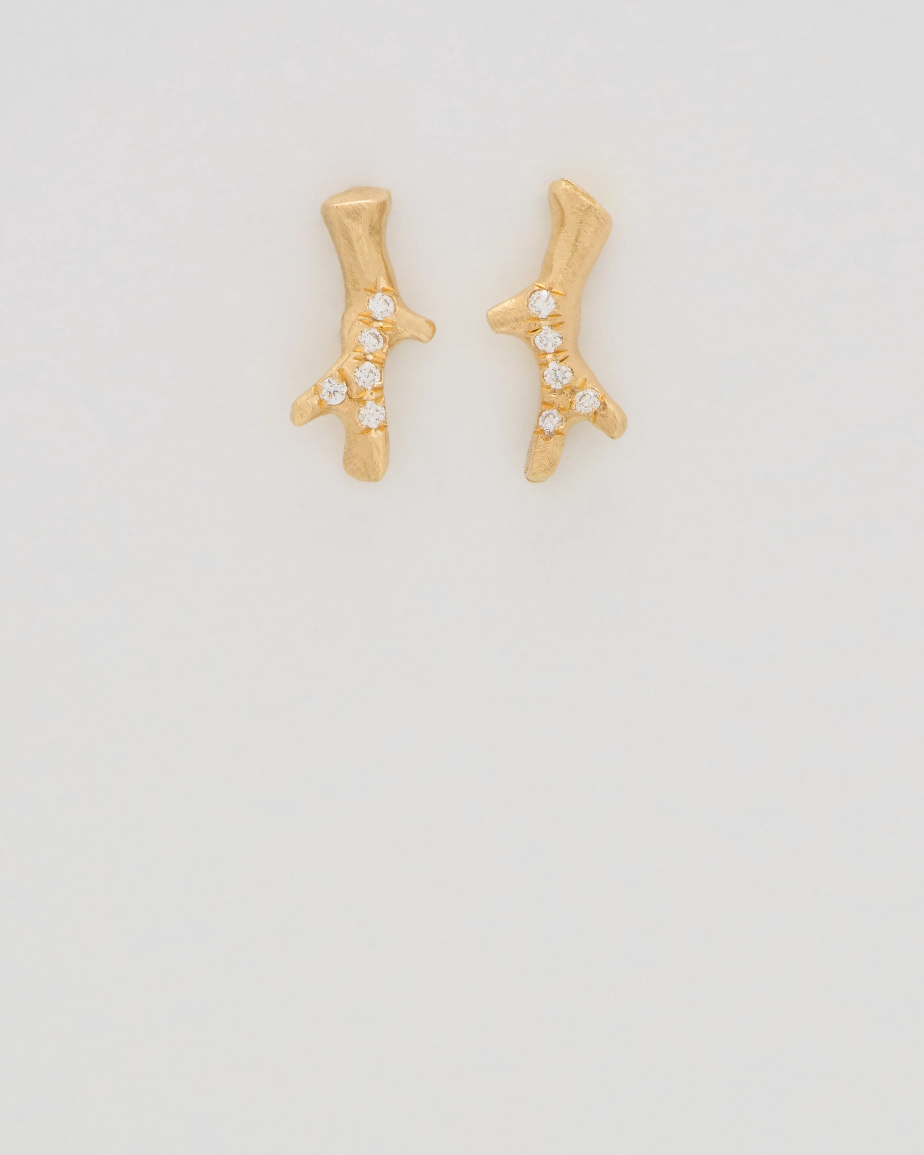 thorn branch earrings - Image 3
