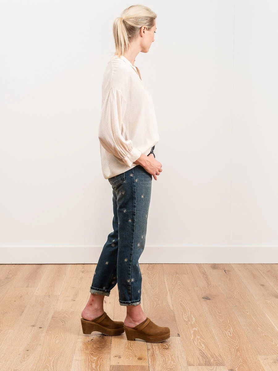 zoey blouse - vanilla - Image 2