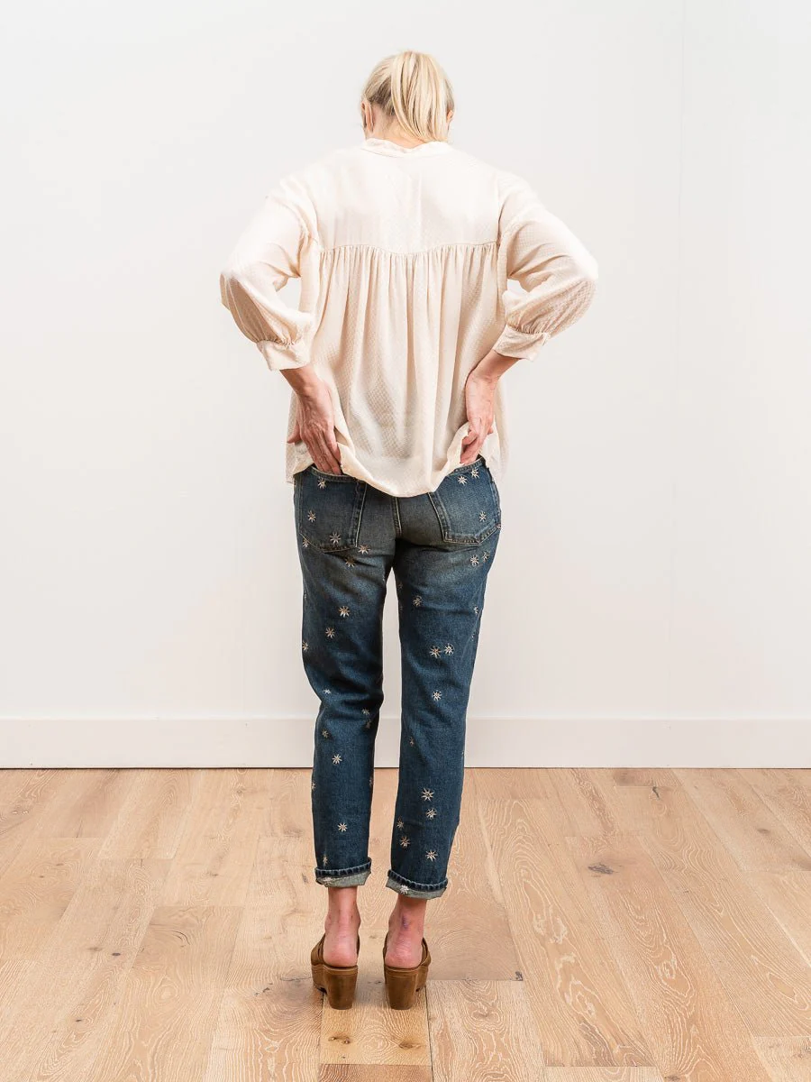 zoey blouse - vanilla - Image 3