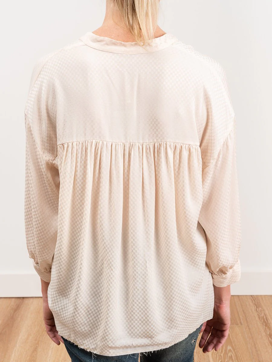 zoey blouse - vanilla - Image 6