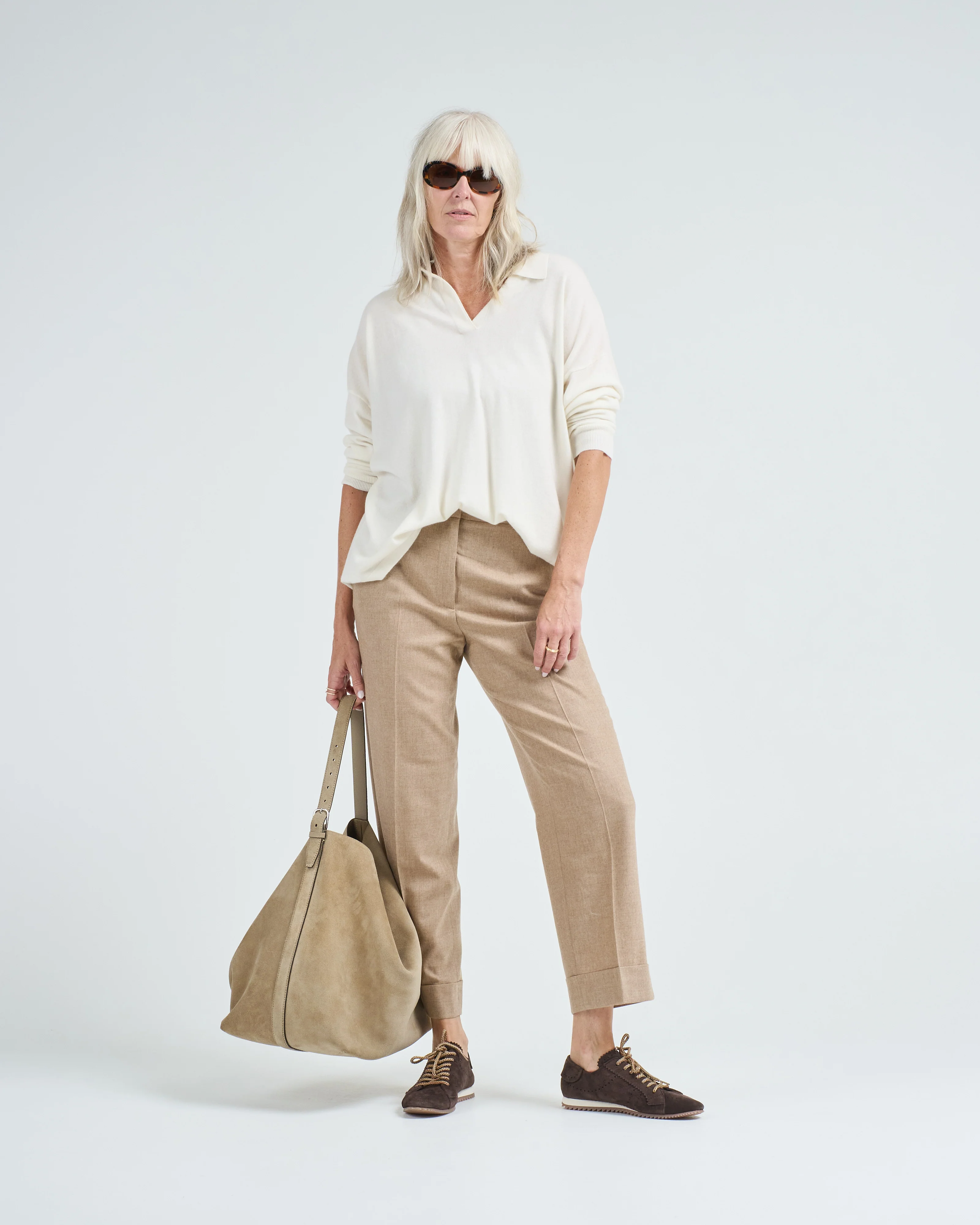 victoria plain oversized sweater
