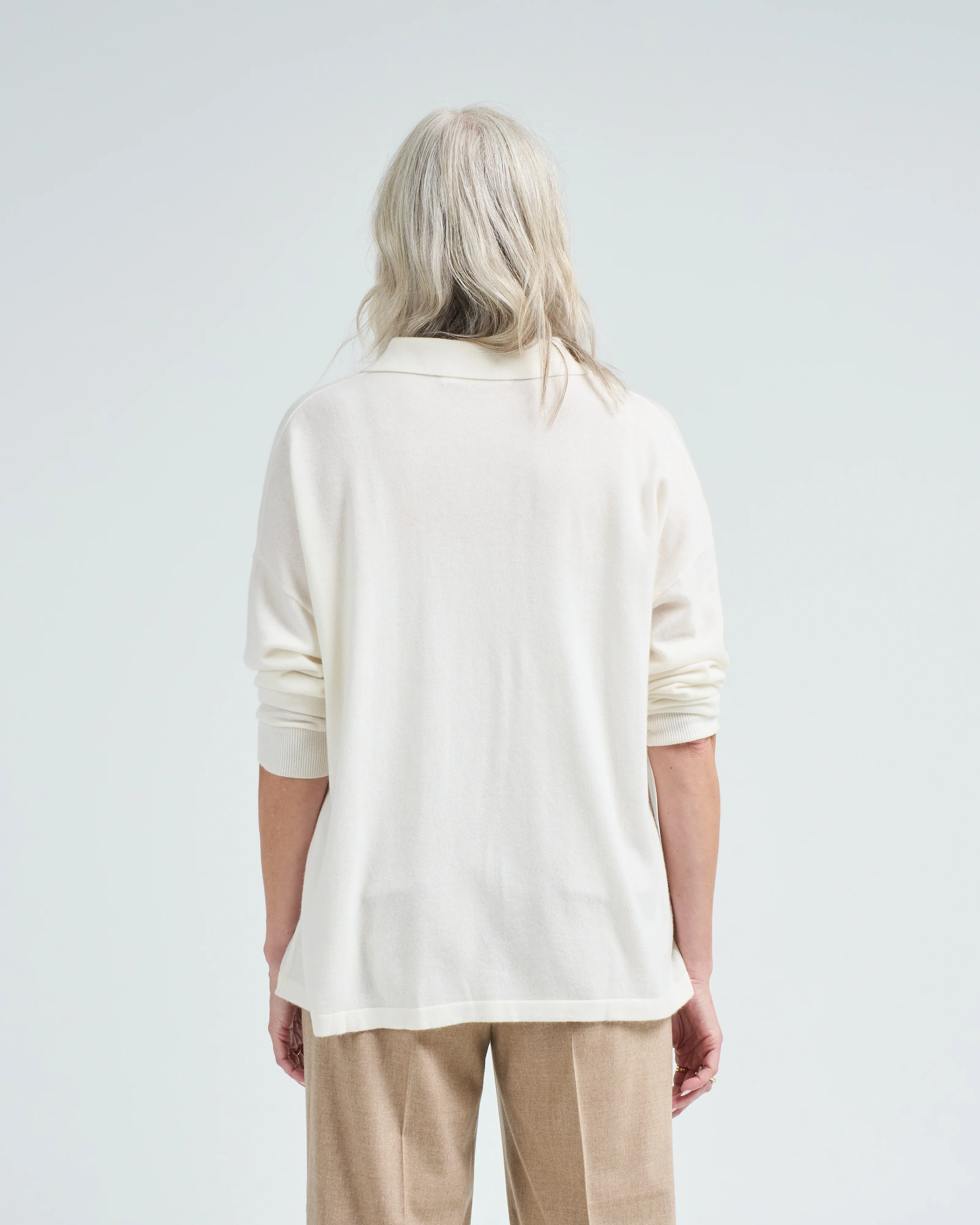 victoria plain oversized sweater - Image 4
