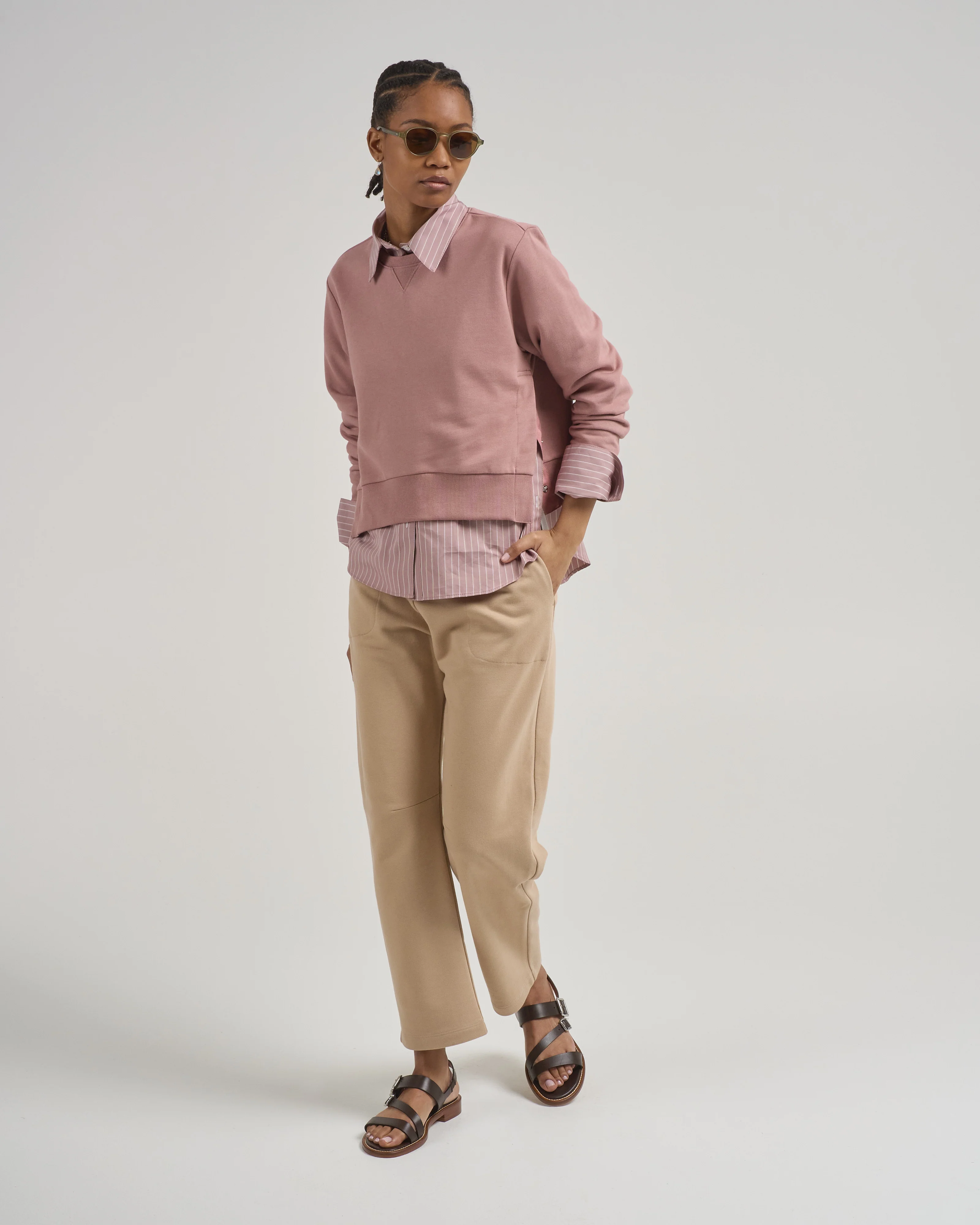baltic barrel leg sweatpants