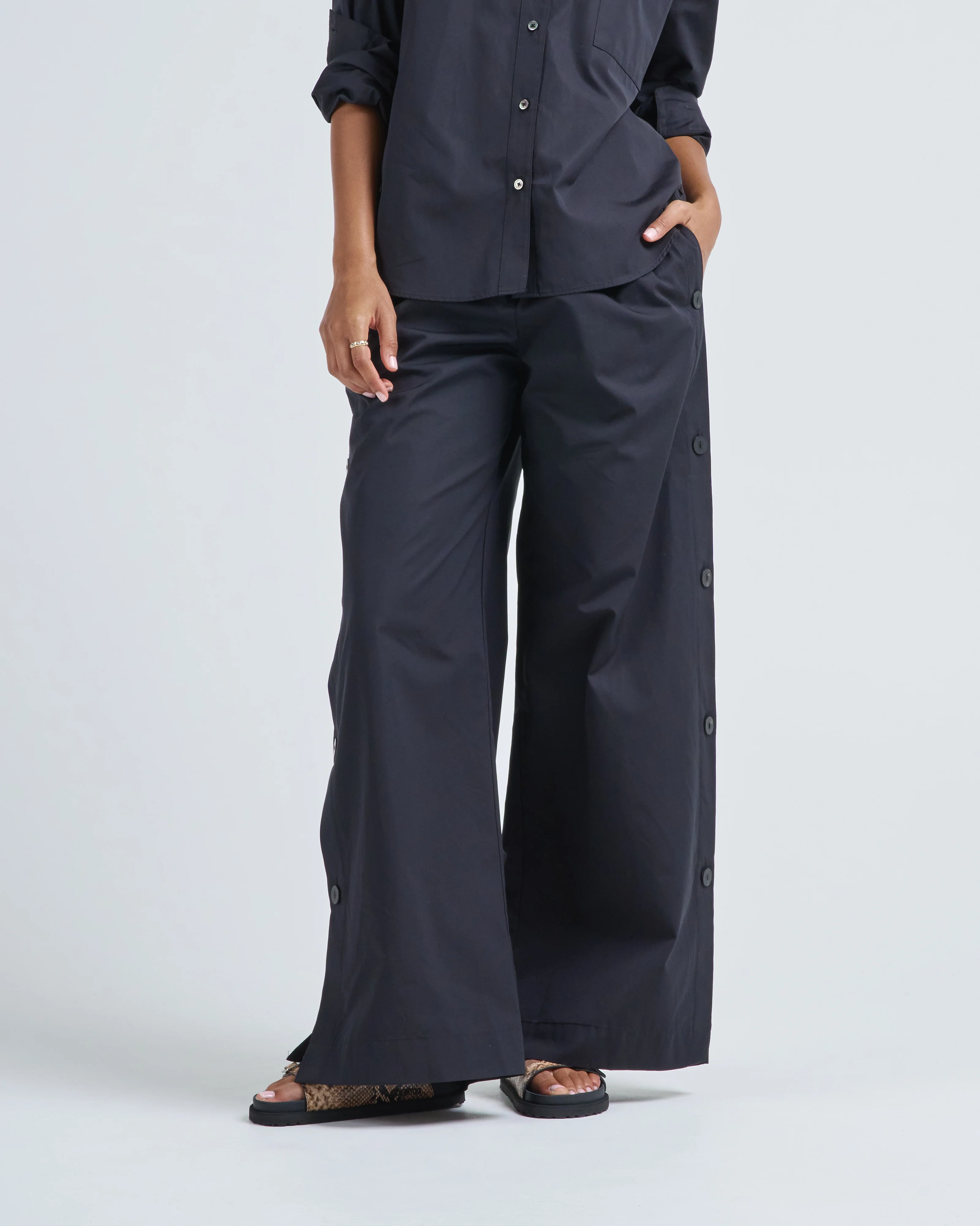 baxter side button pants - Image 3
