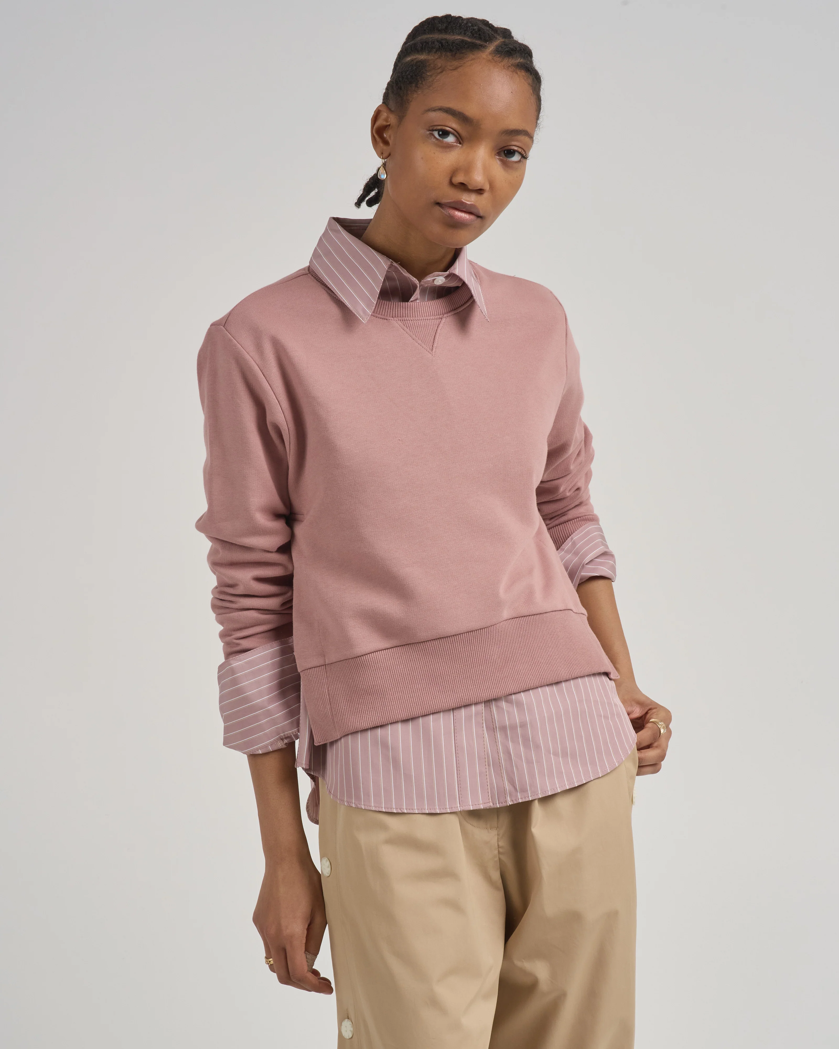 kent crewneck w/ snaps - Image 2