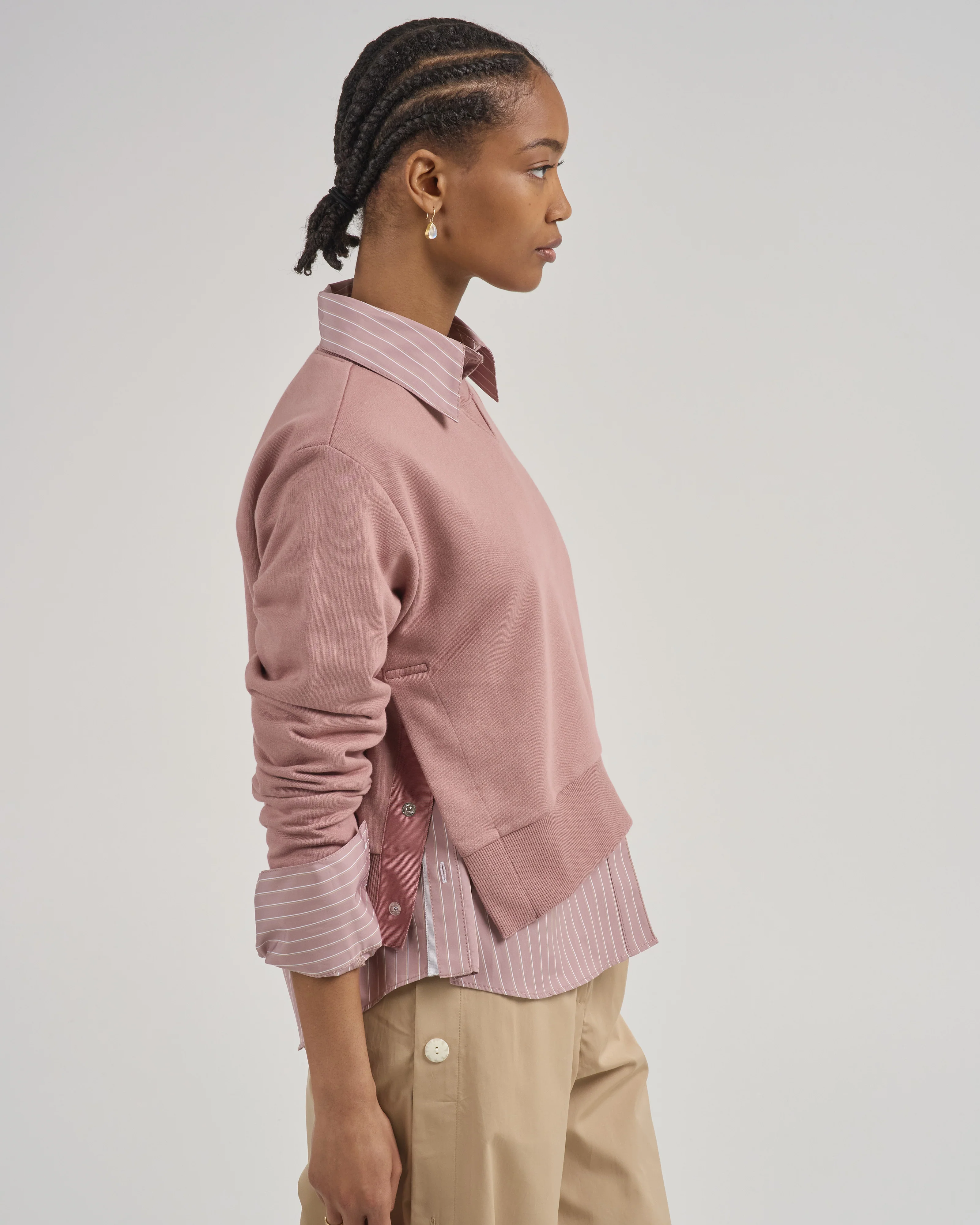 kent crewneck w/ snaps - Image 3