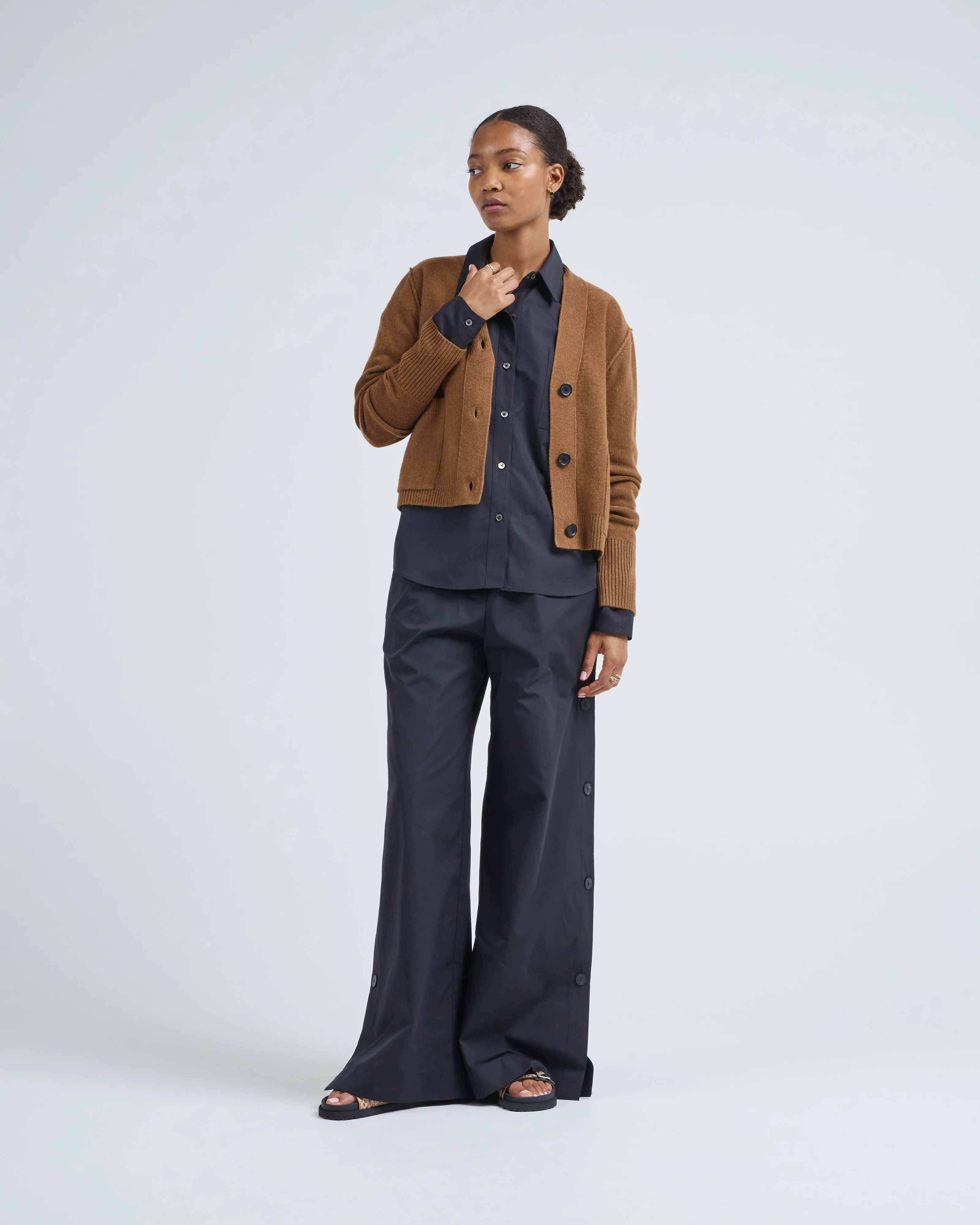 watts side button down shirt - Image 5