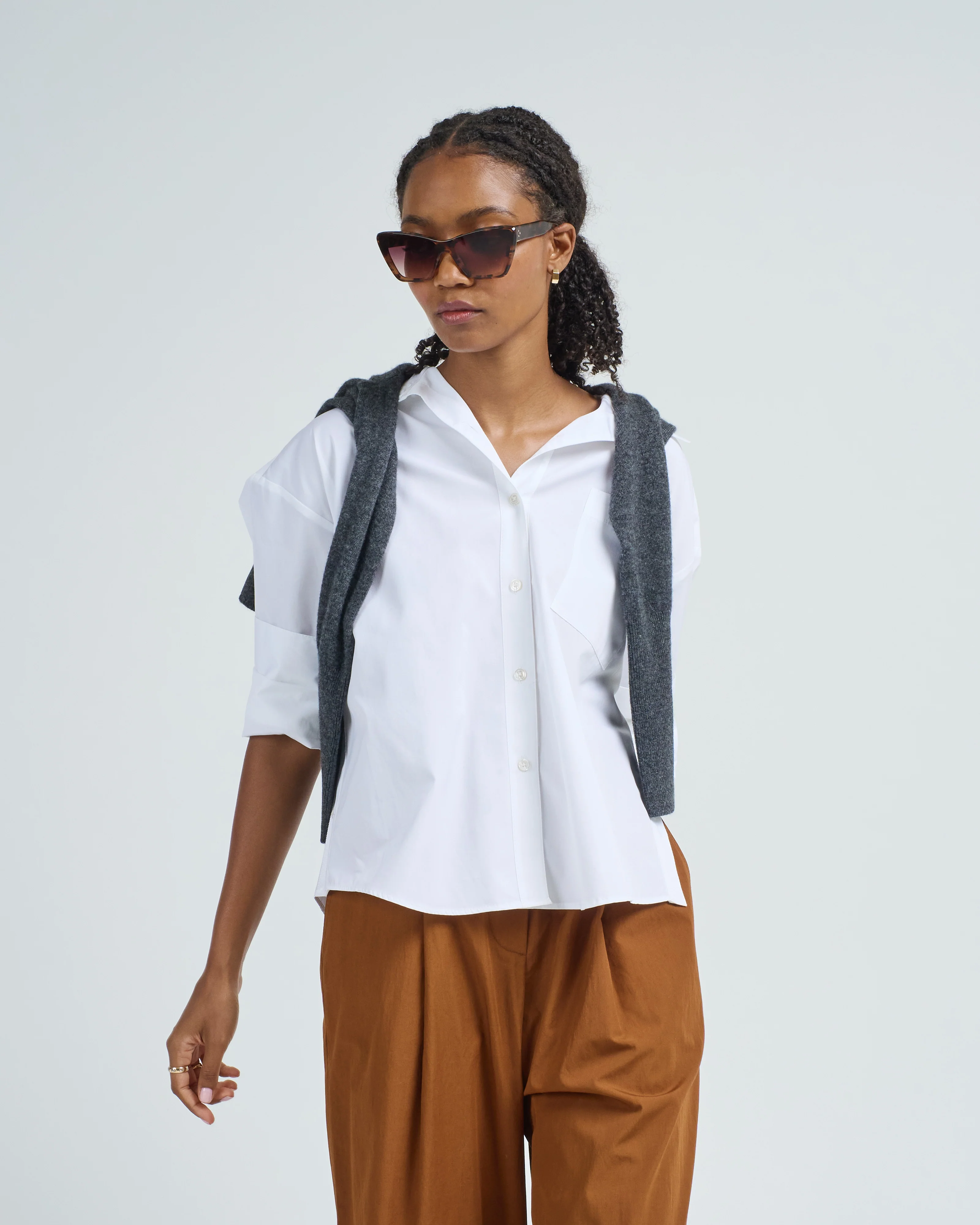 watts side button down shirt - Image 3