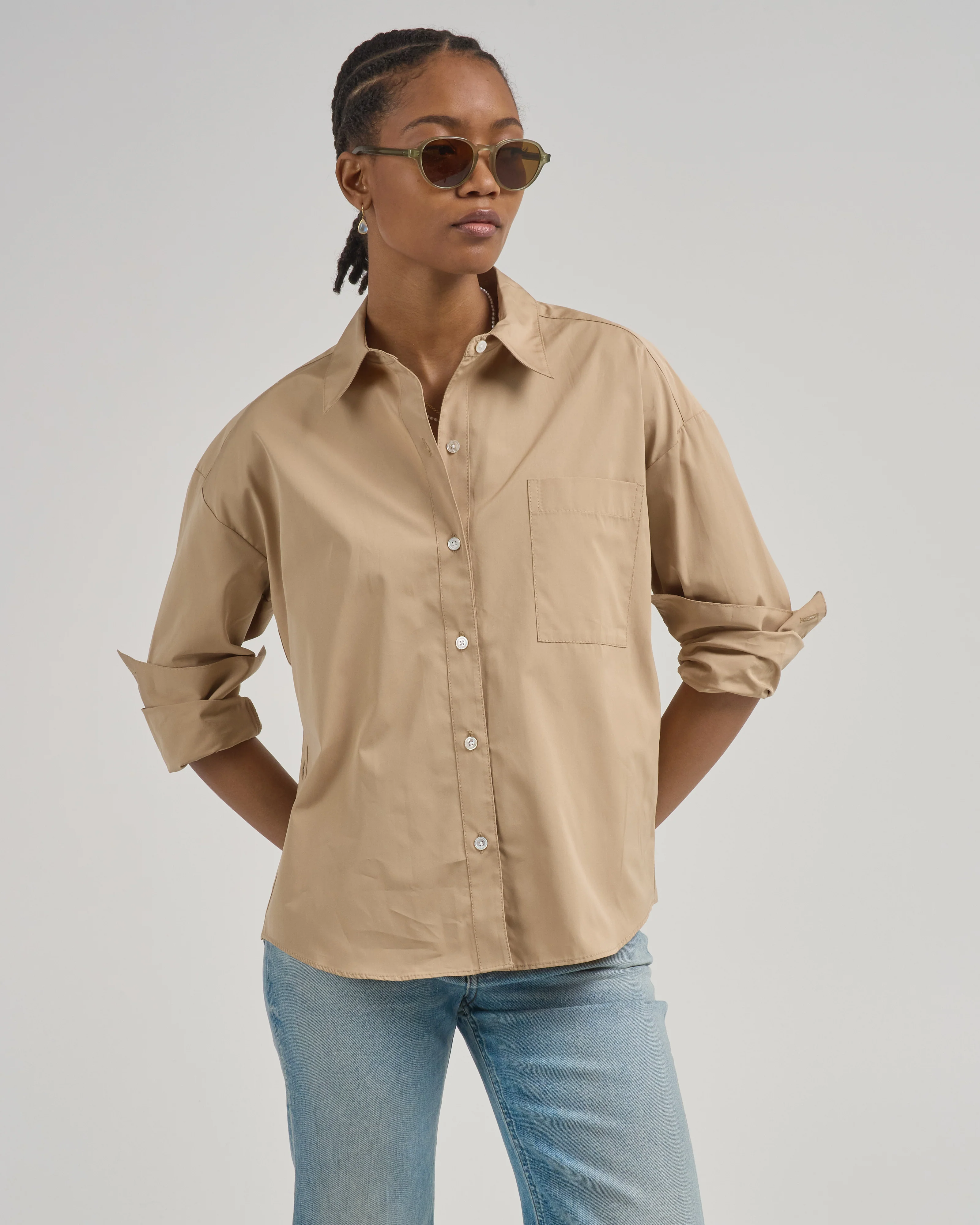 watts side button shirt - Image 3