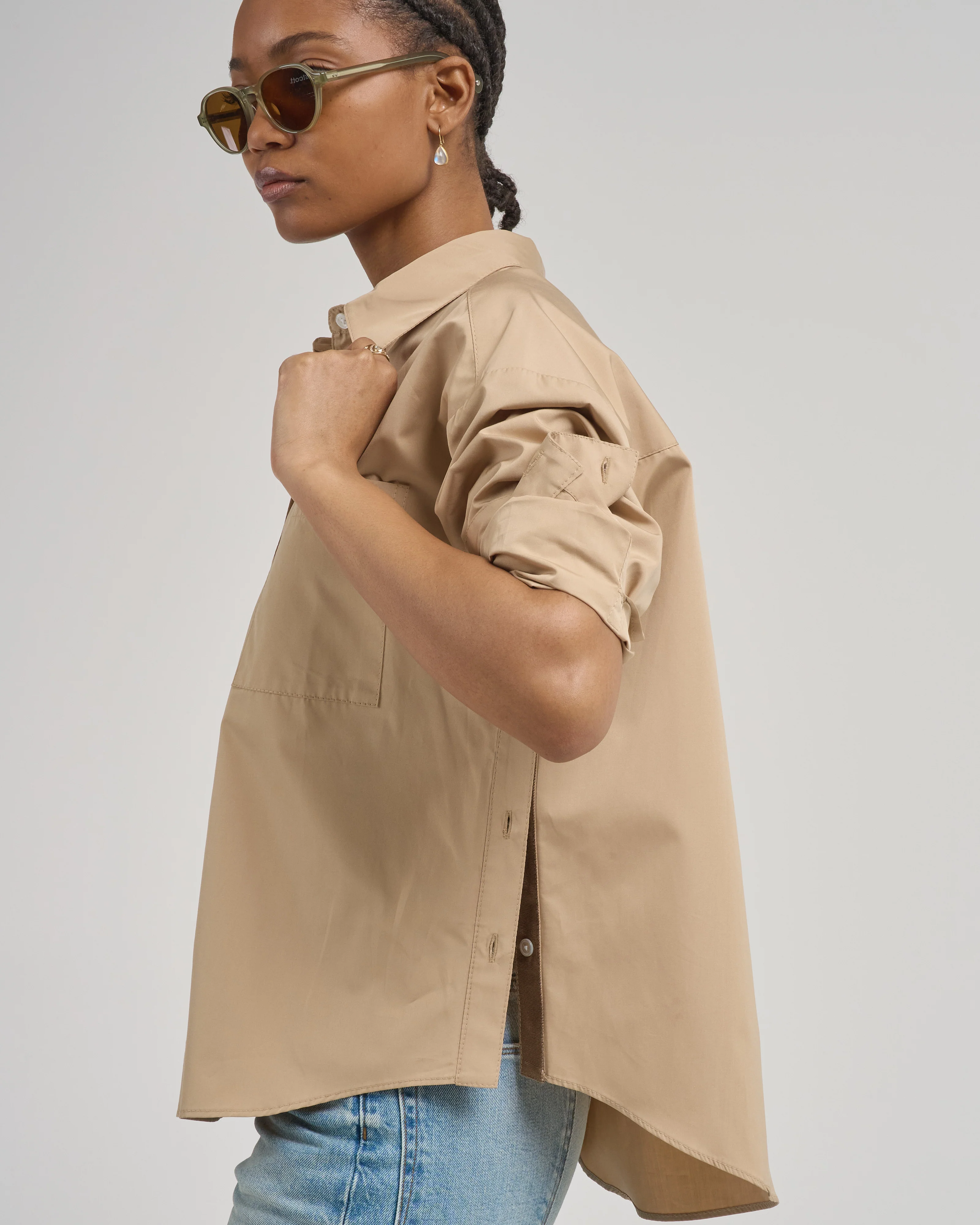 watts side button shirt - Image 4