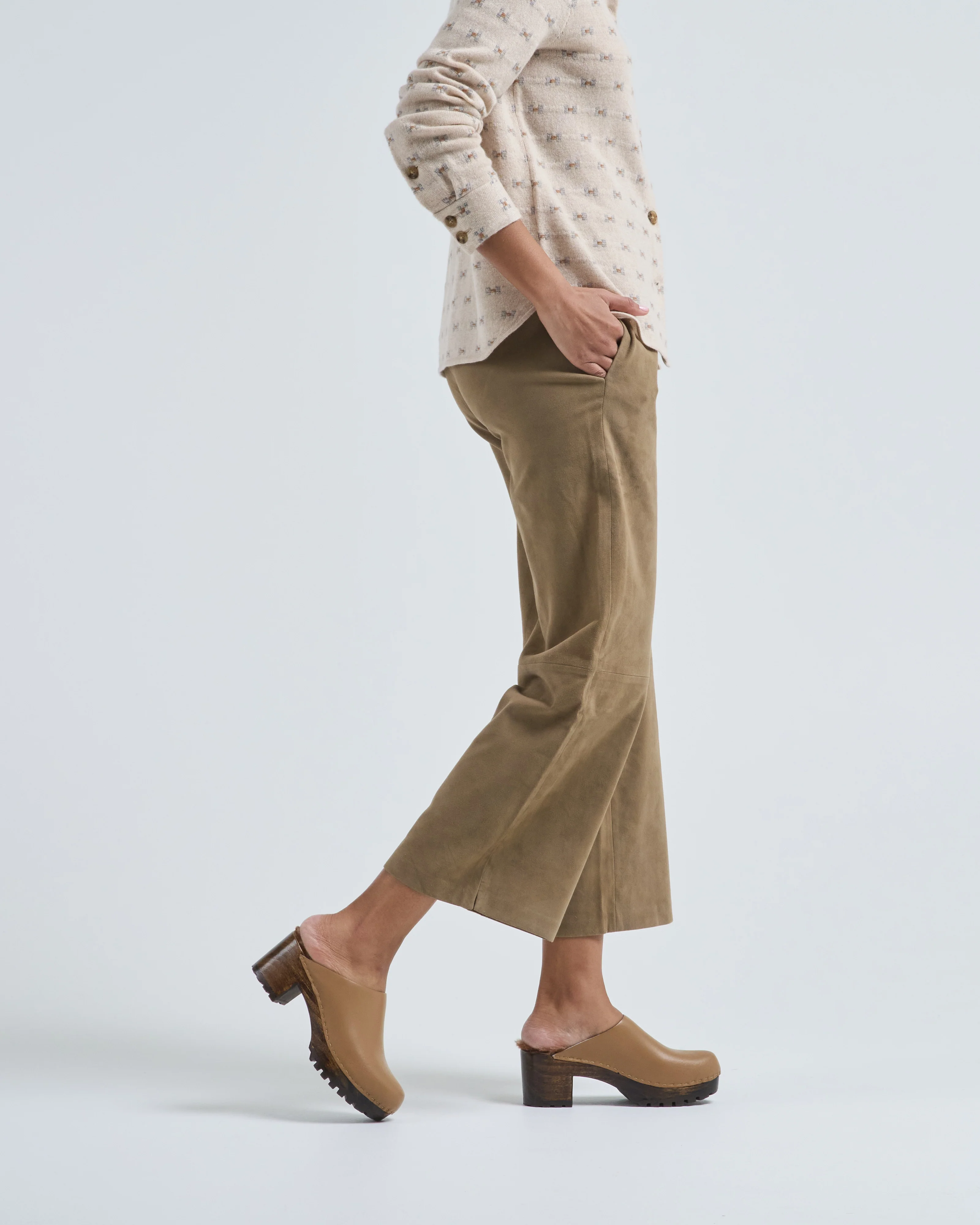 blair stretch suede pant - Image 4