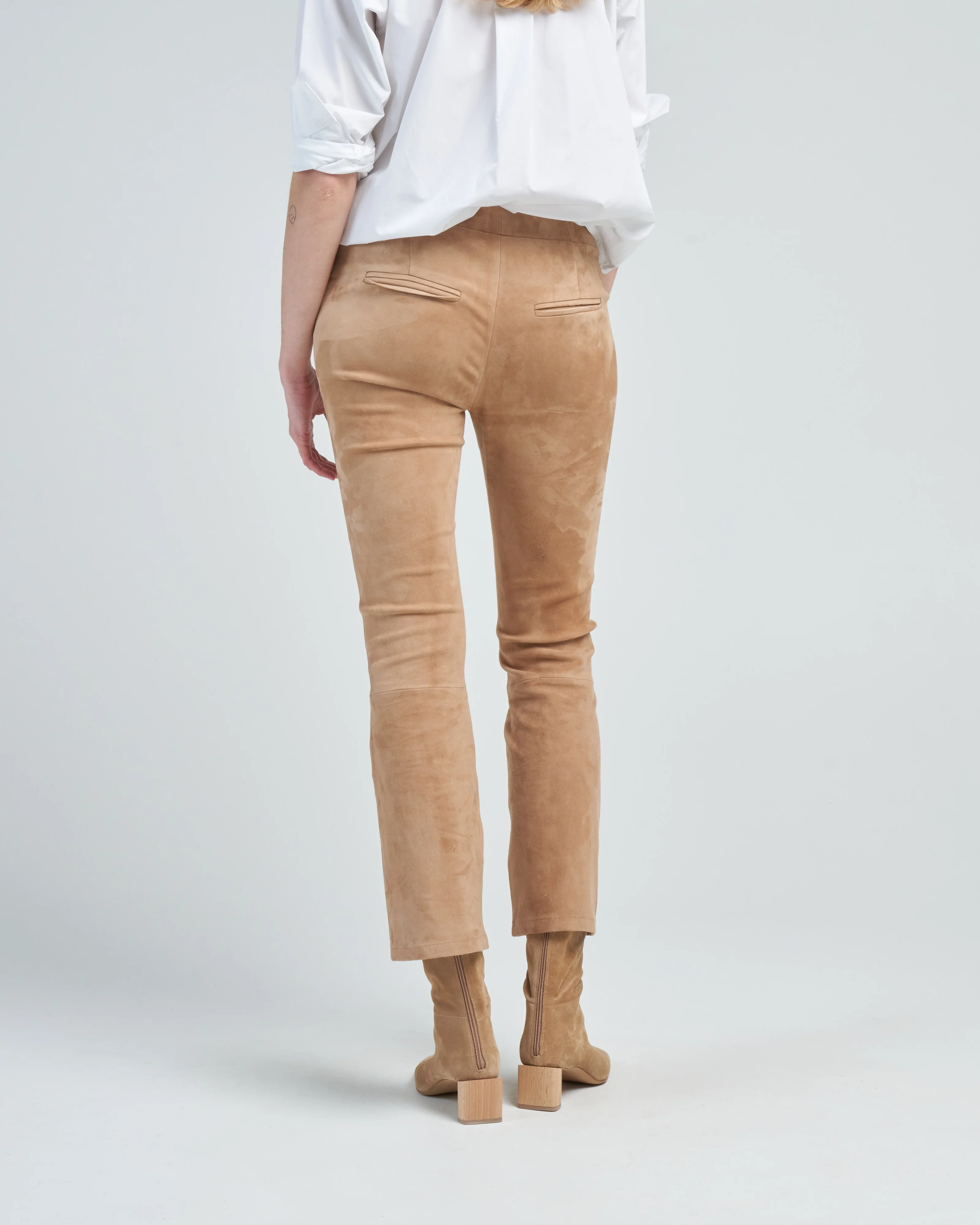 lively stretch suede pant - Image 4