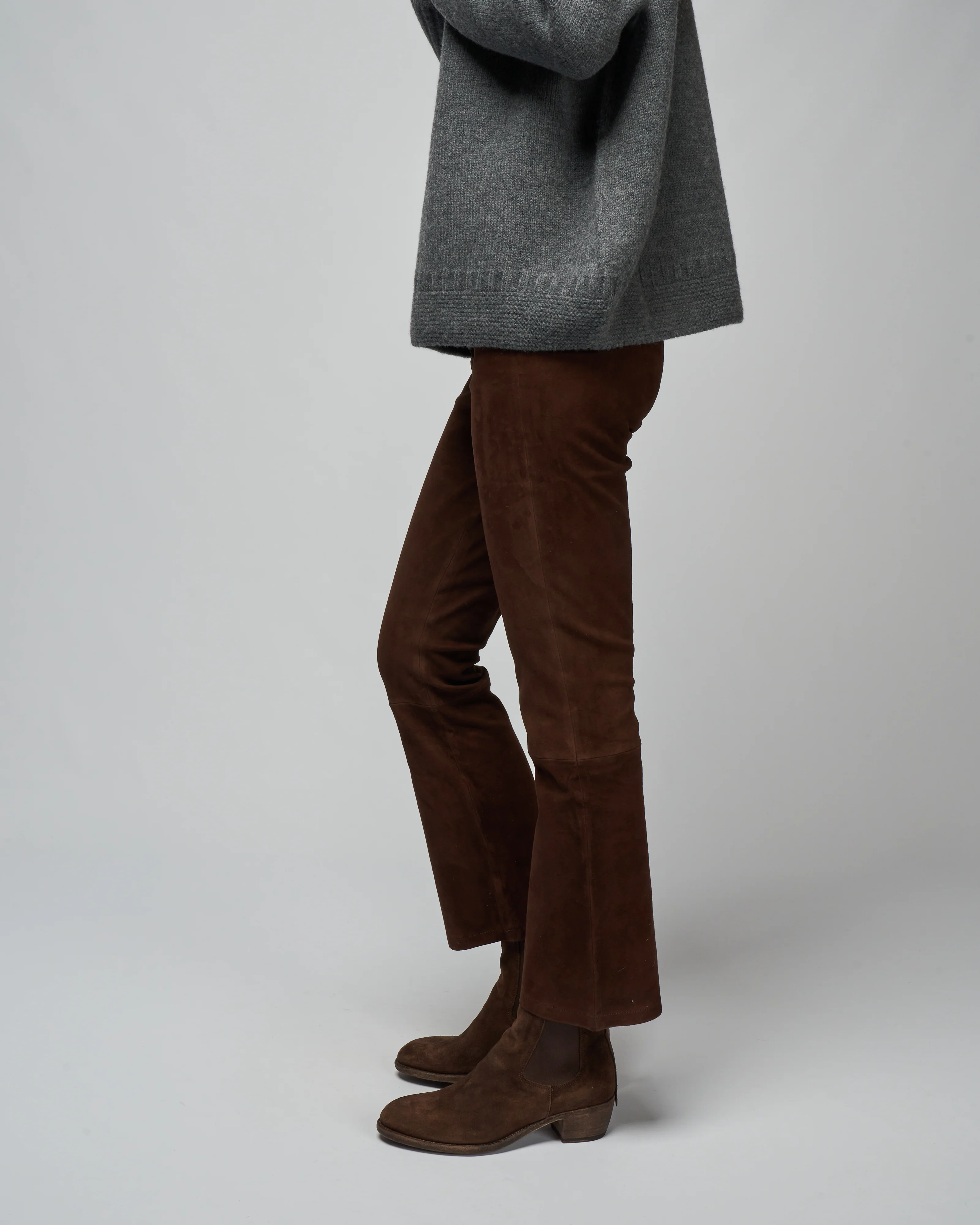 lively stretch suede pant - morro - Image 3
