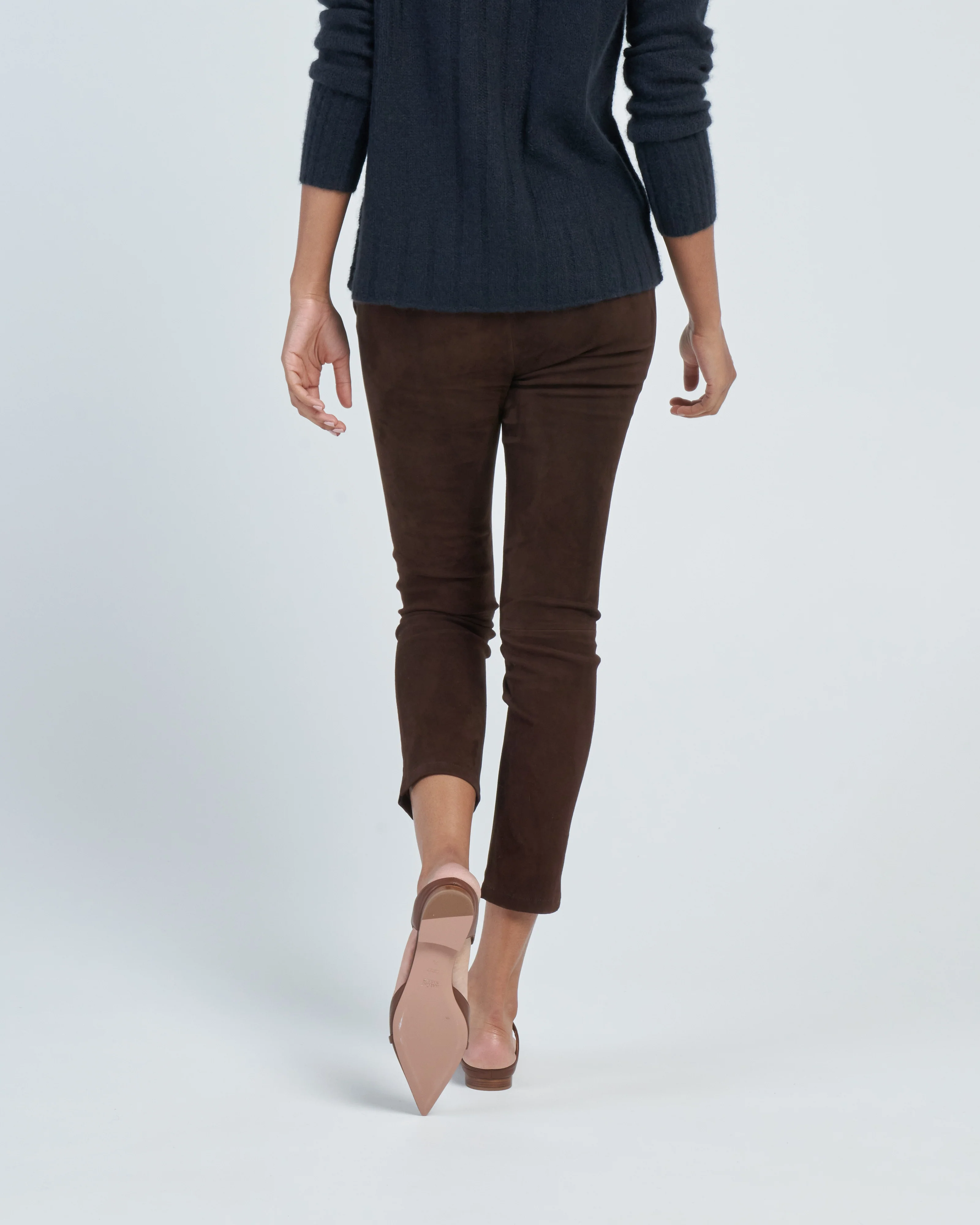 provence stretch suede pant - Image 4