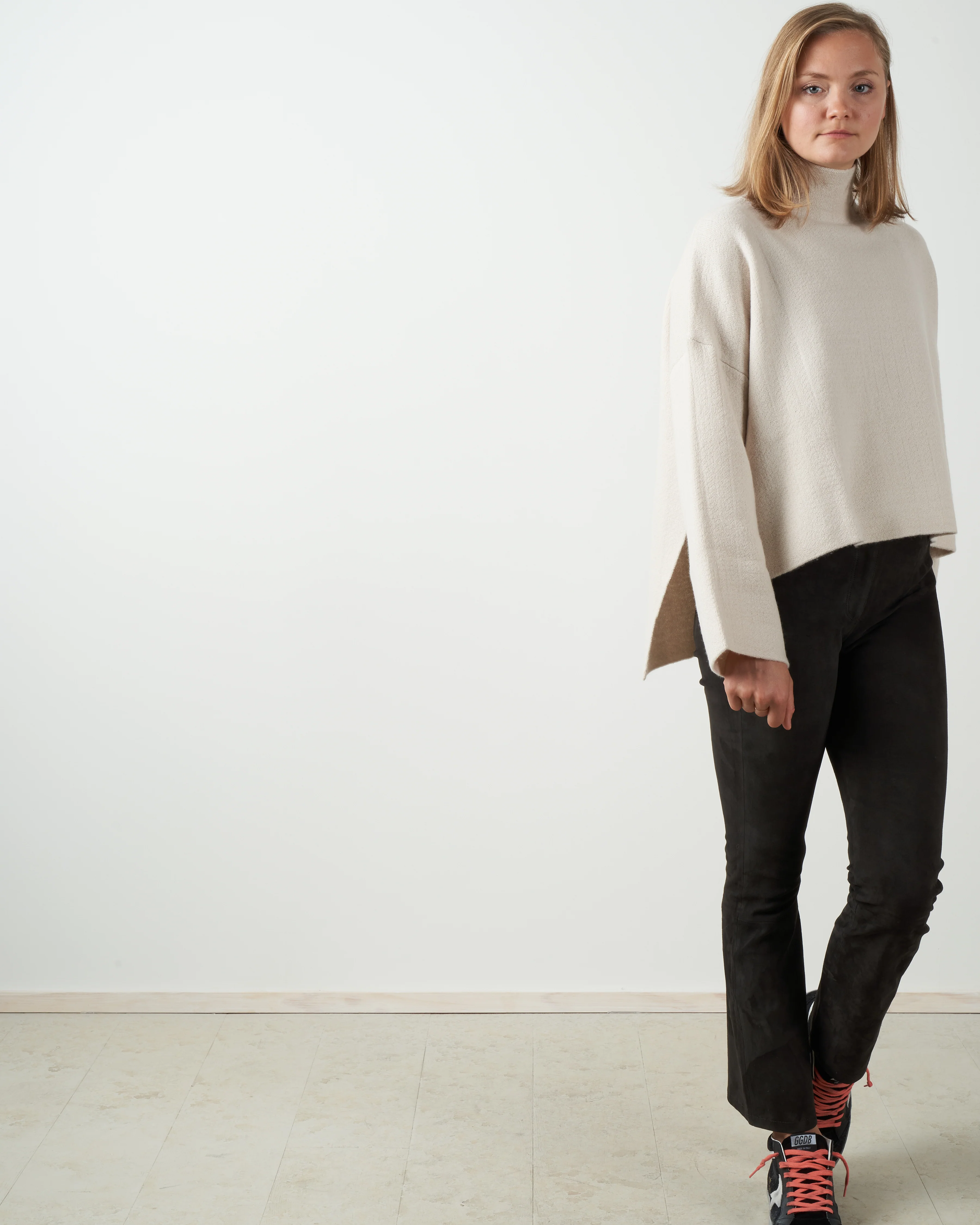 lively suede pant - iron - Image 4