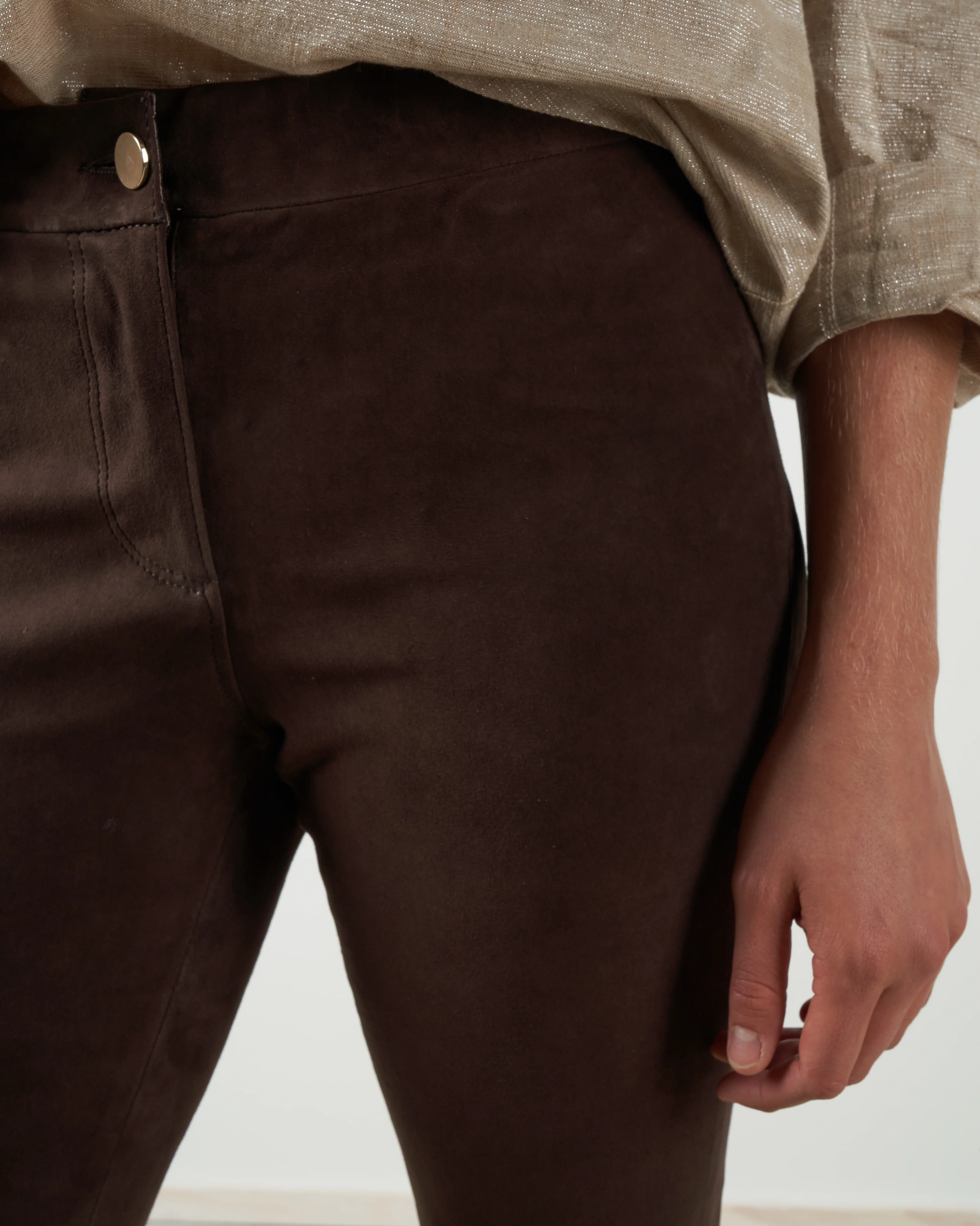 lively suede pant - t morro - Image 5