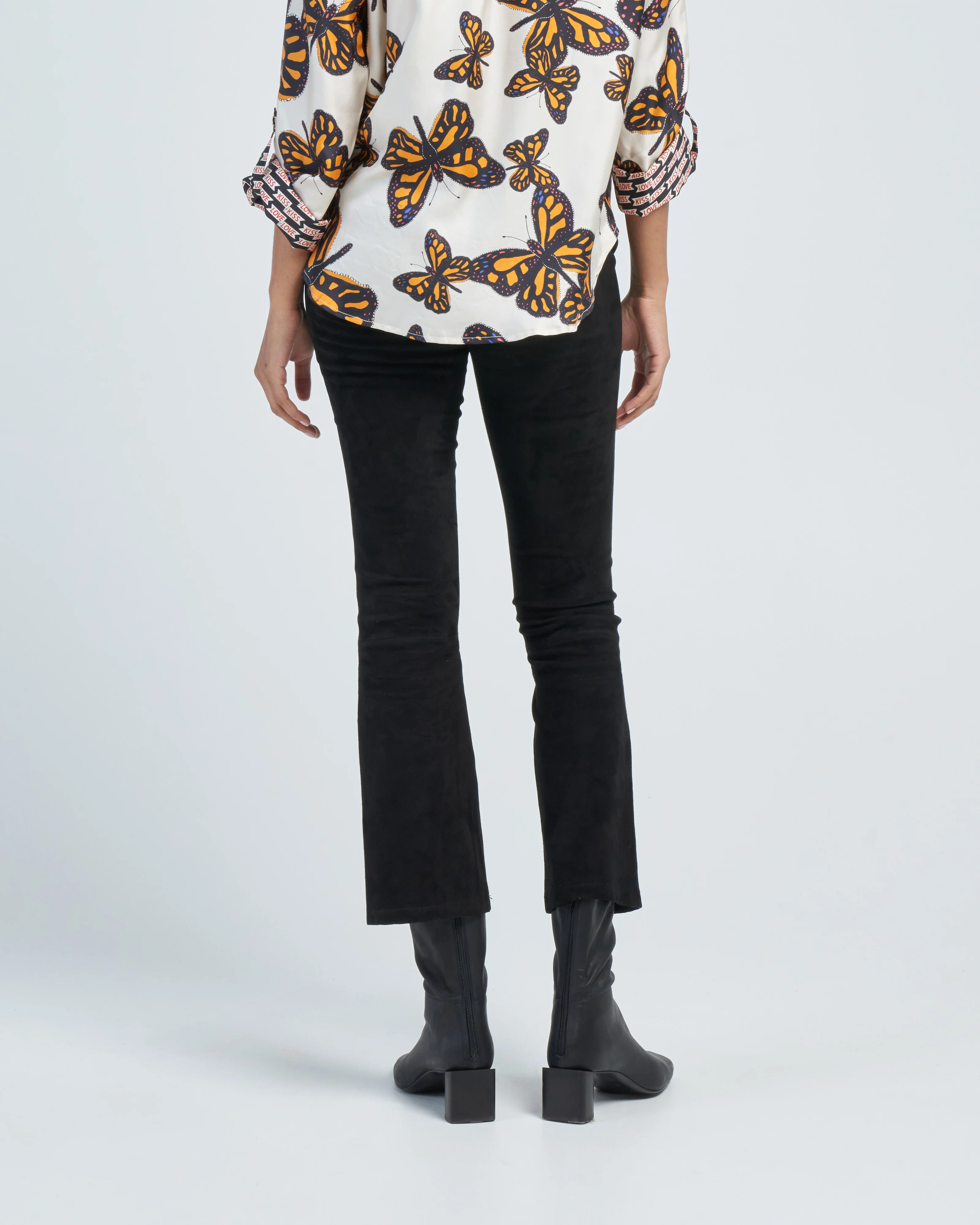 lively stretch suede pant - Image 4