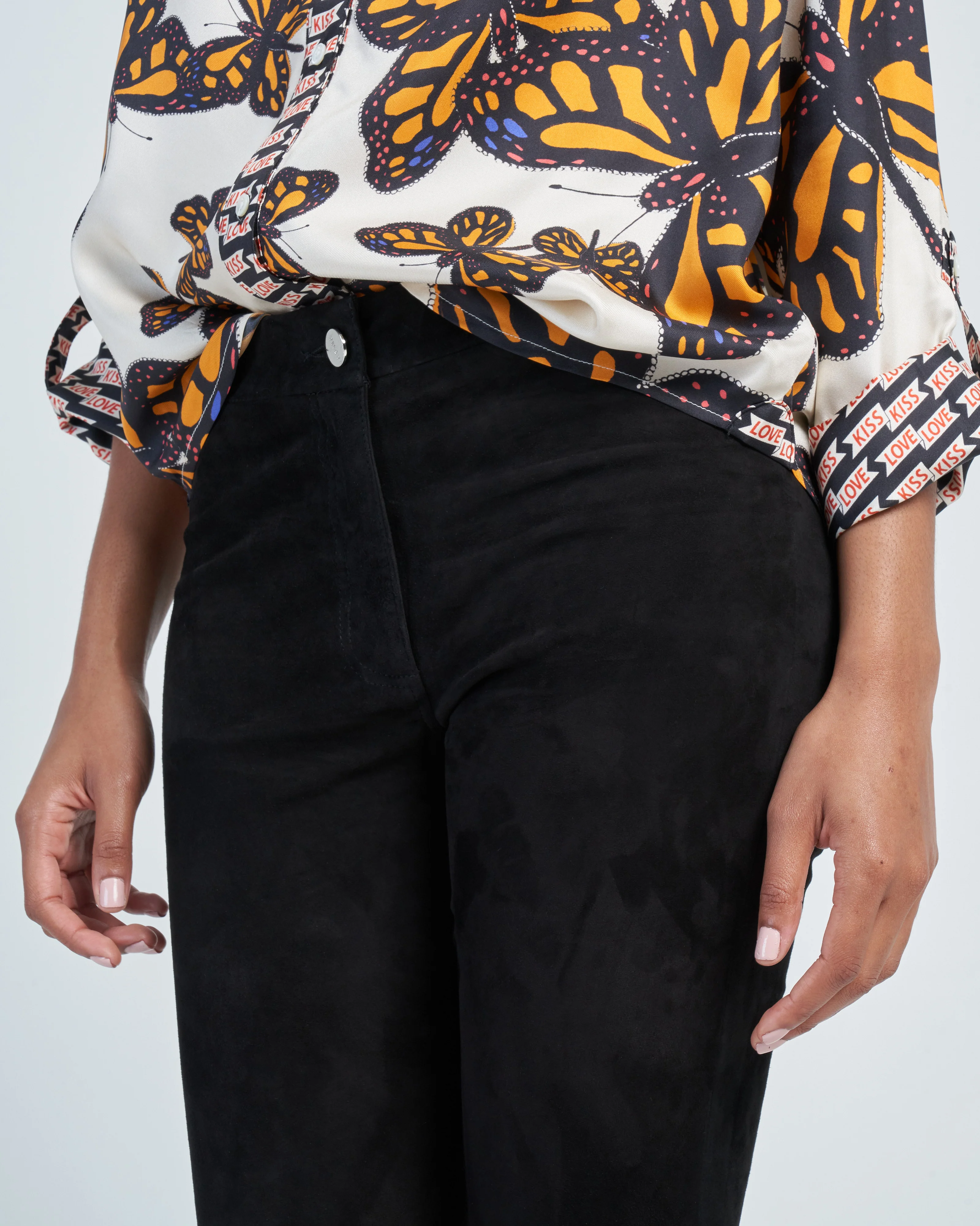 lively stretch suede pant - Image 5