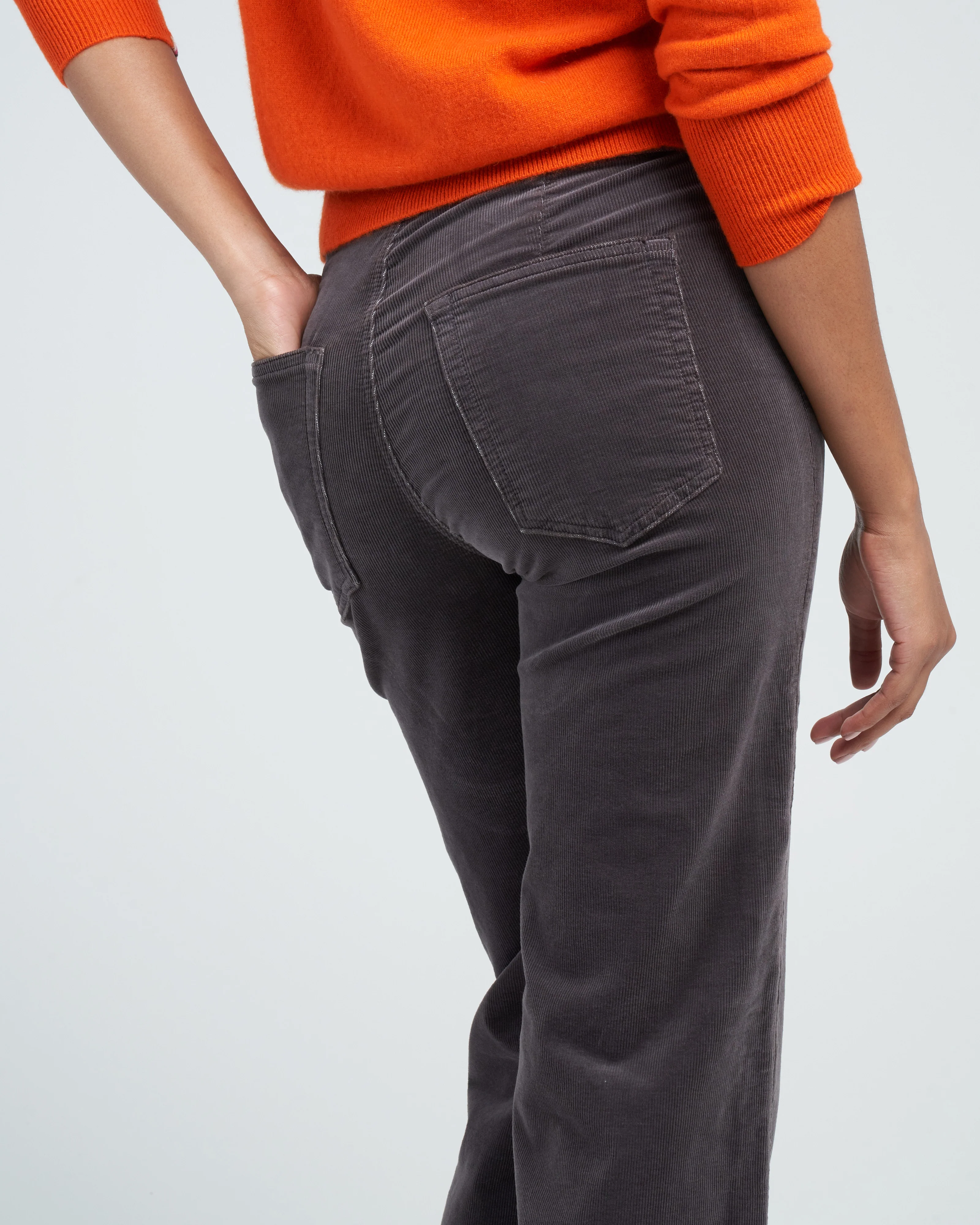 brighton wide leg - mink - Image 5