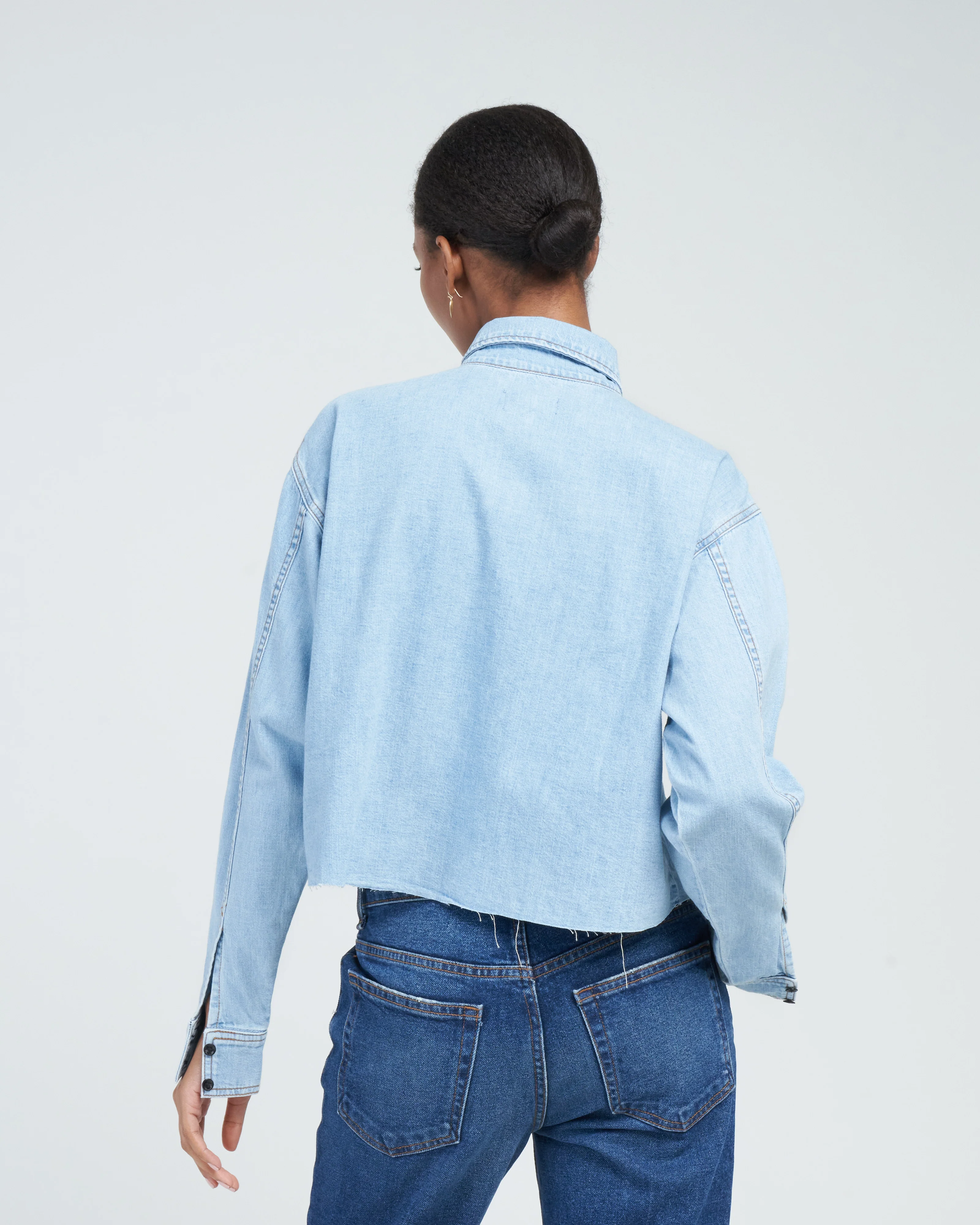 denim shirt - vintage wash - Image 4