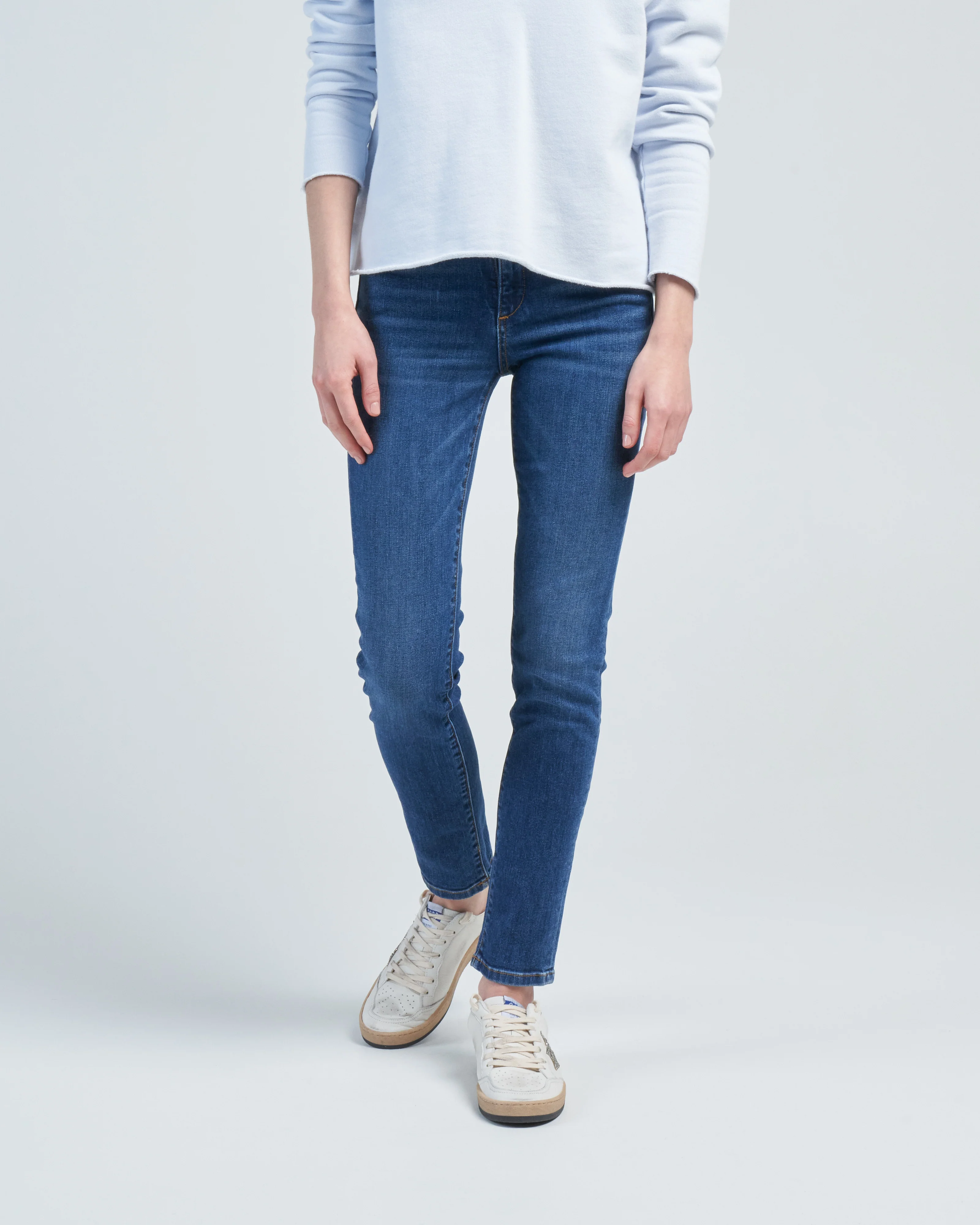 mid rise skinny