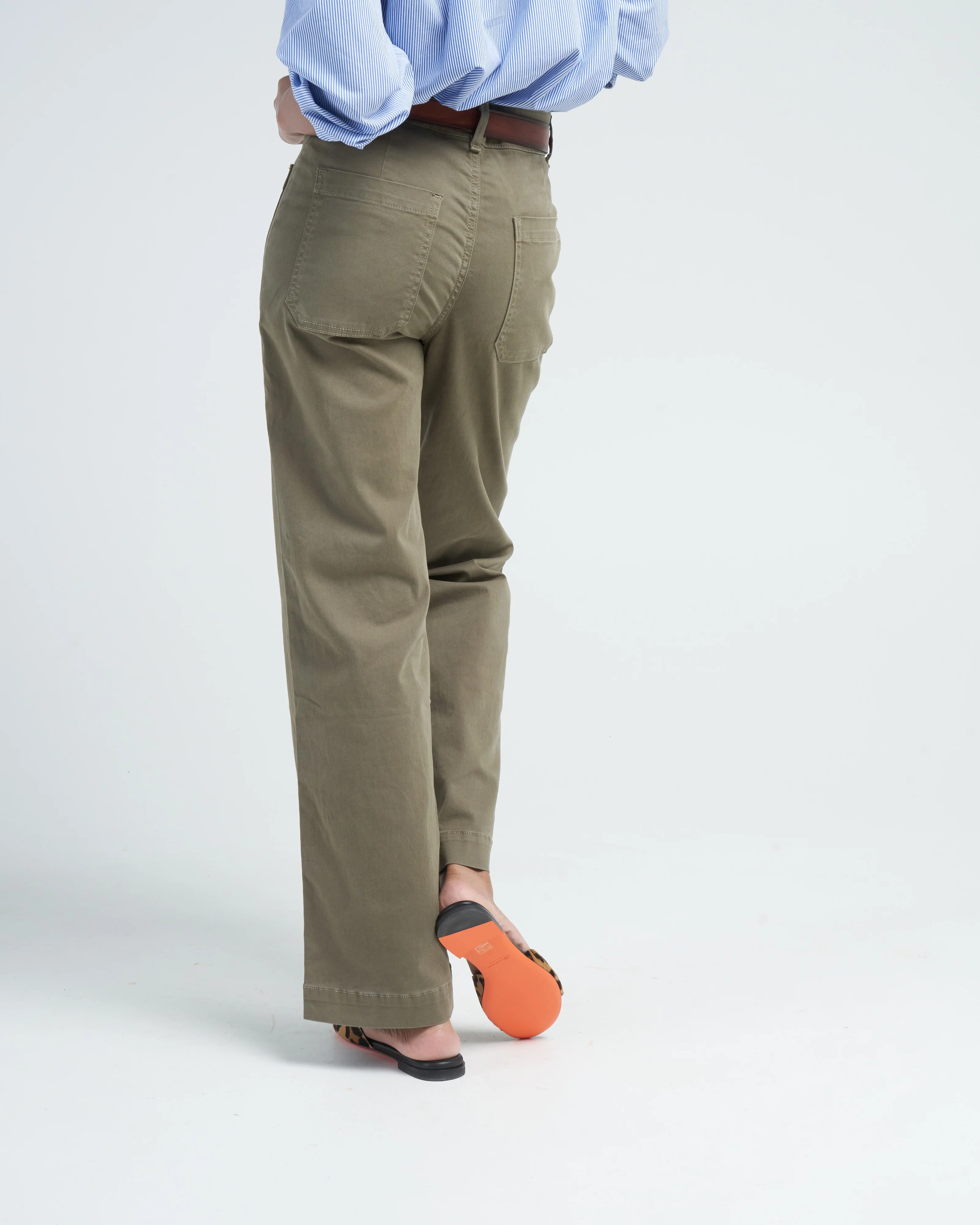 sailor pant - olive - Image 4