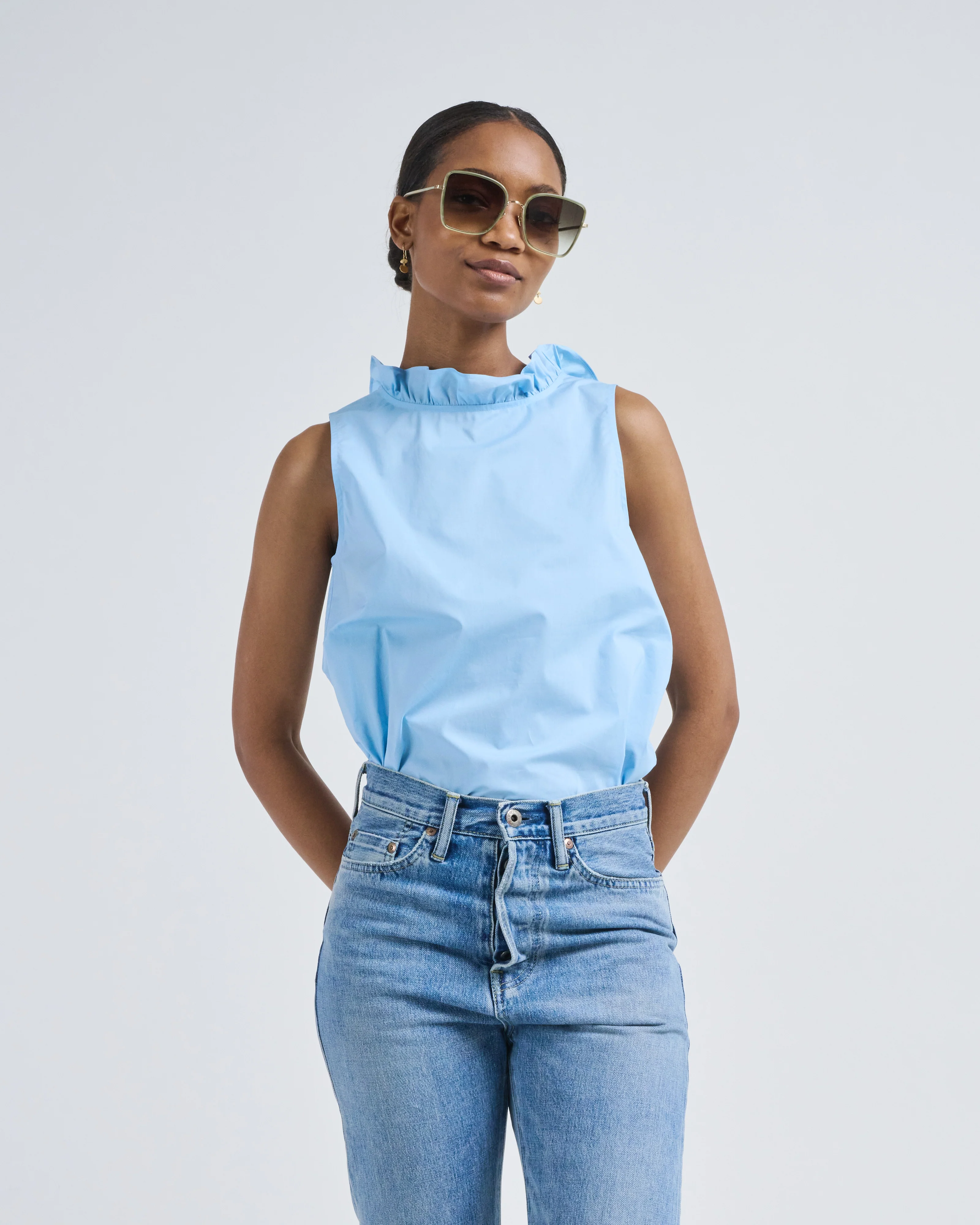 echo 2 sleeveless blouse - Image 4