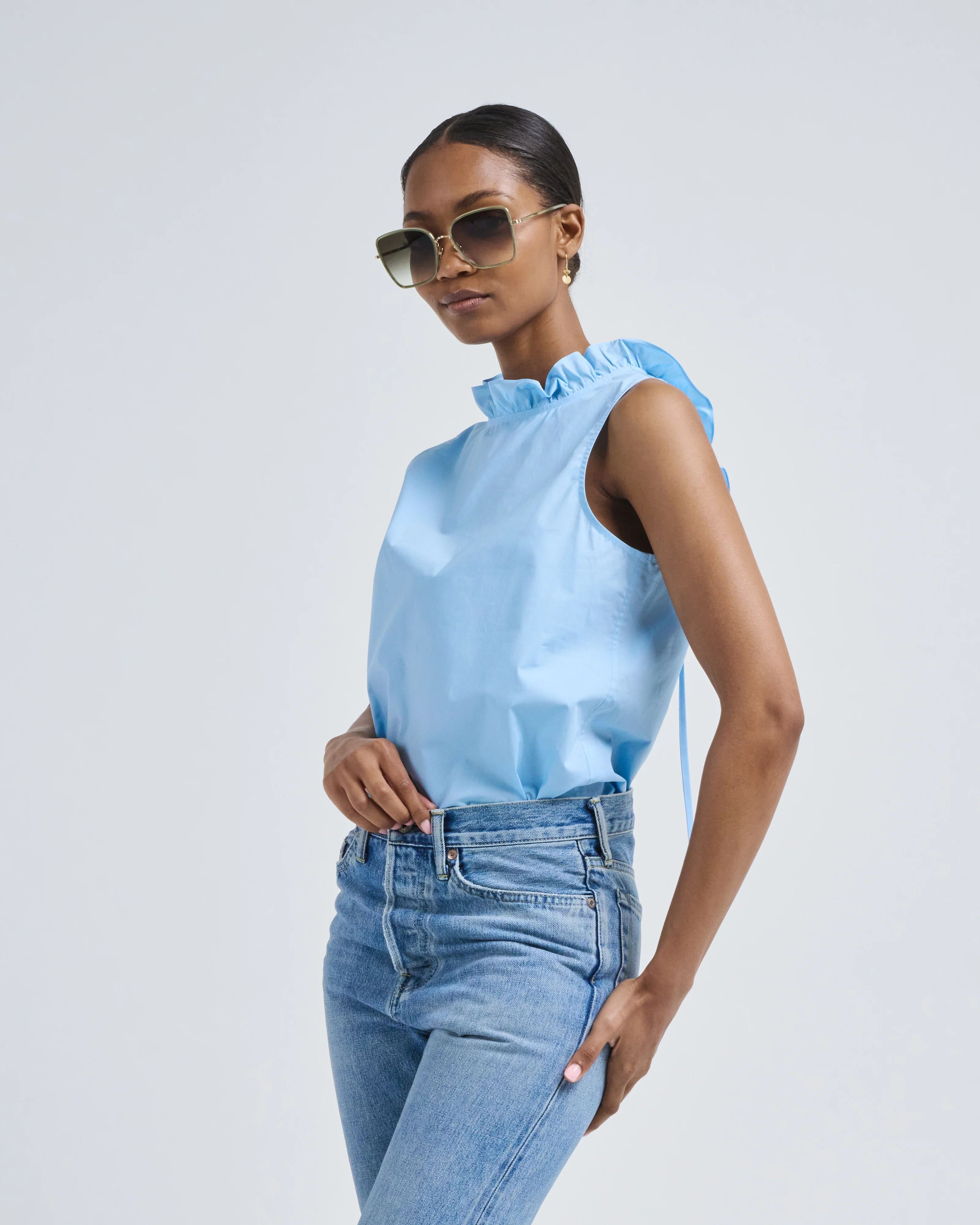 echo 2 sleeveless blouse - Image 5