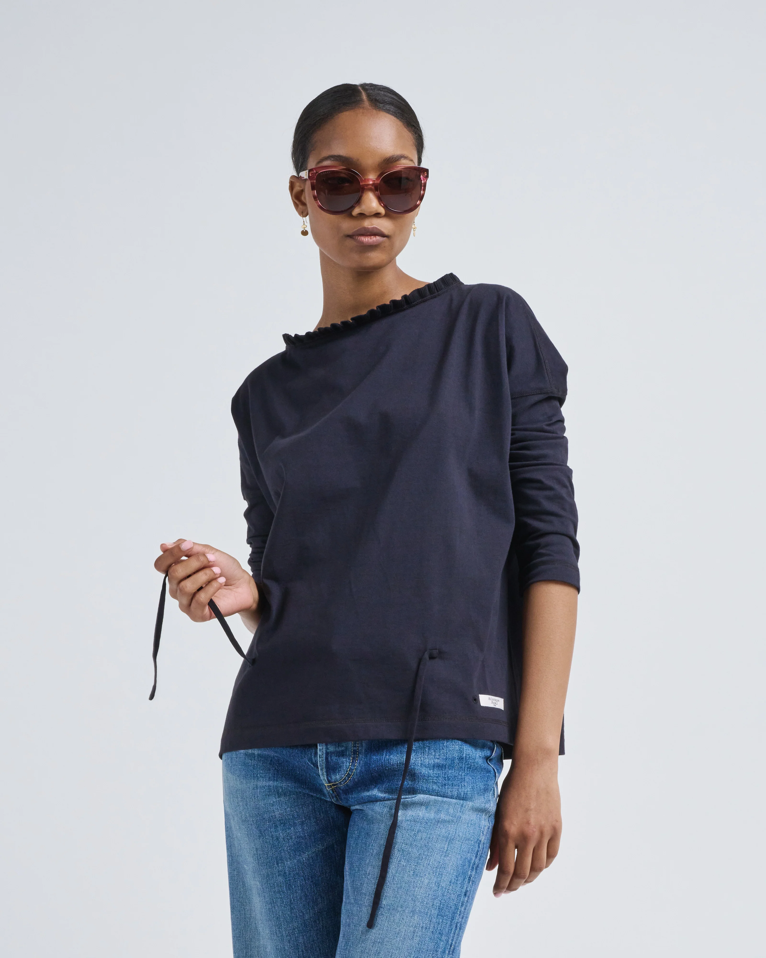 long sleeve sweatblouse - Image 3