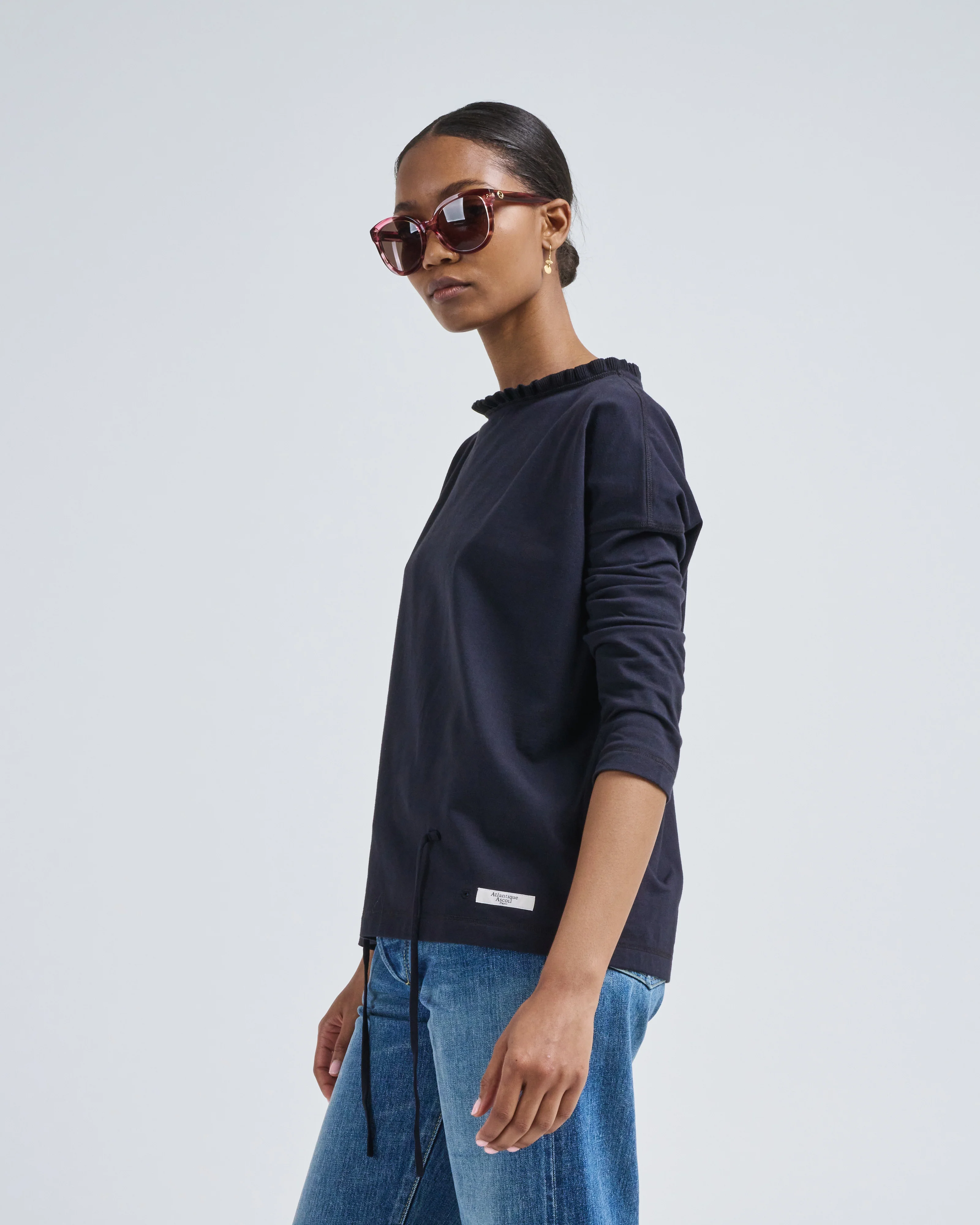 long sleeve sweatblouse - Image 4