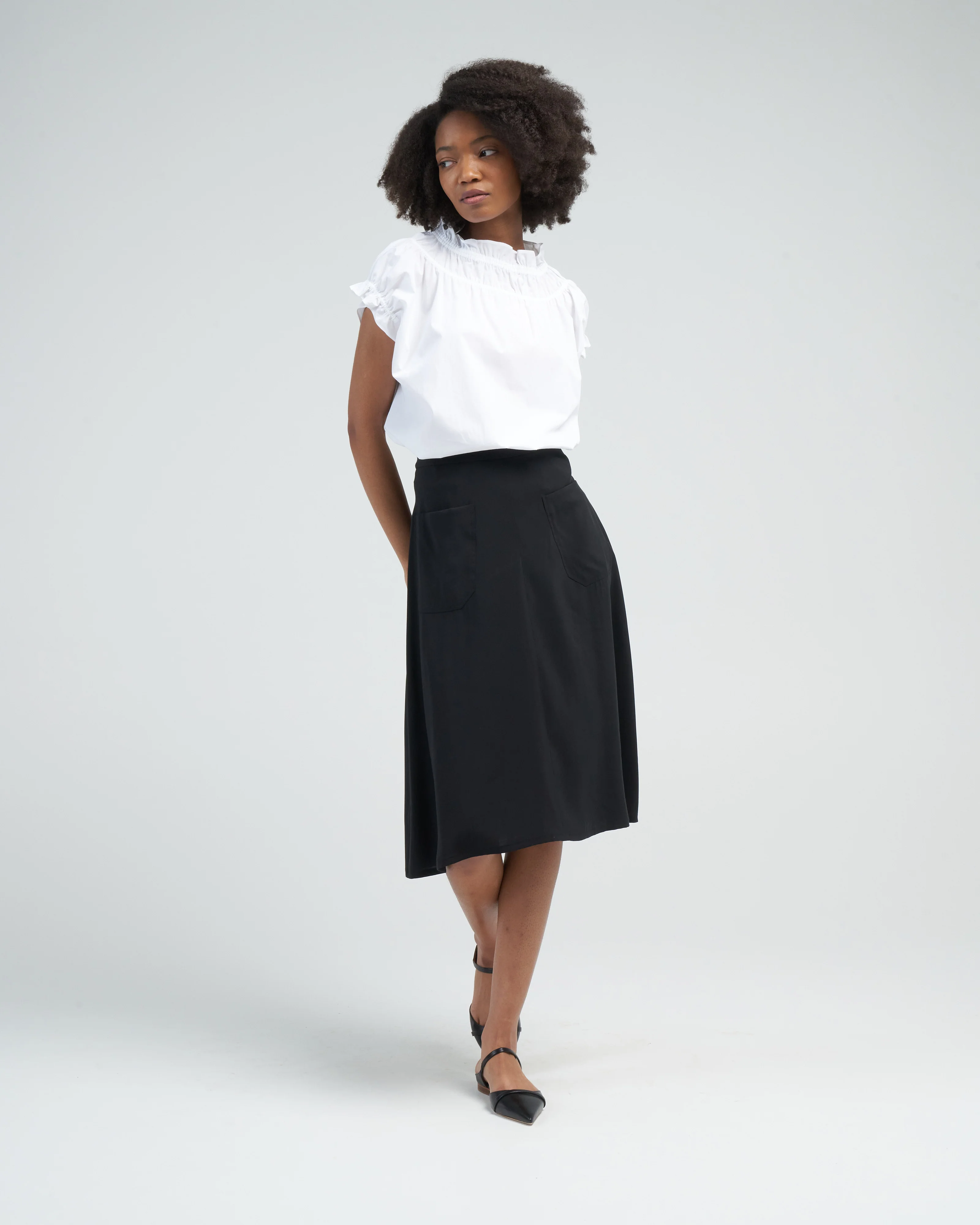 petite jupe novel skirt - black - Image 2